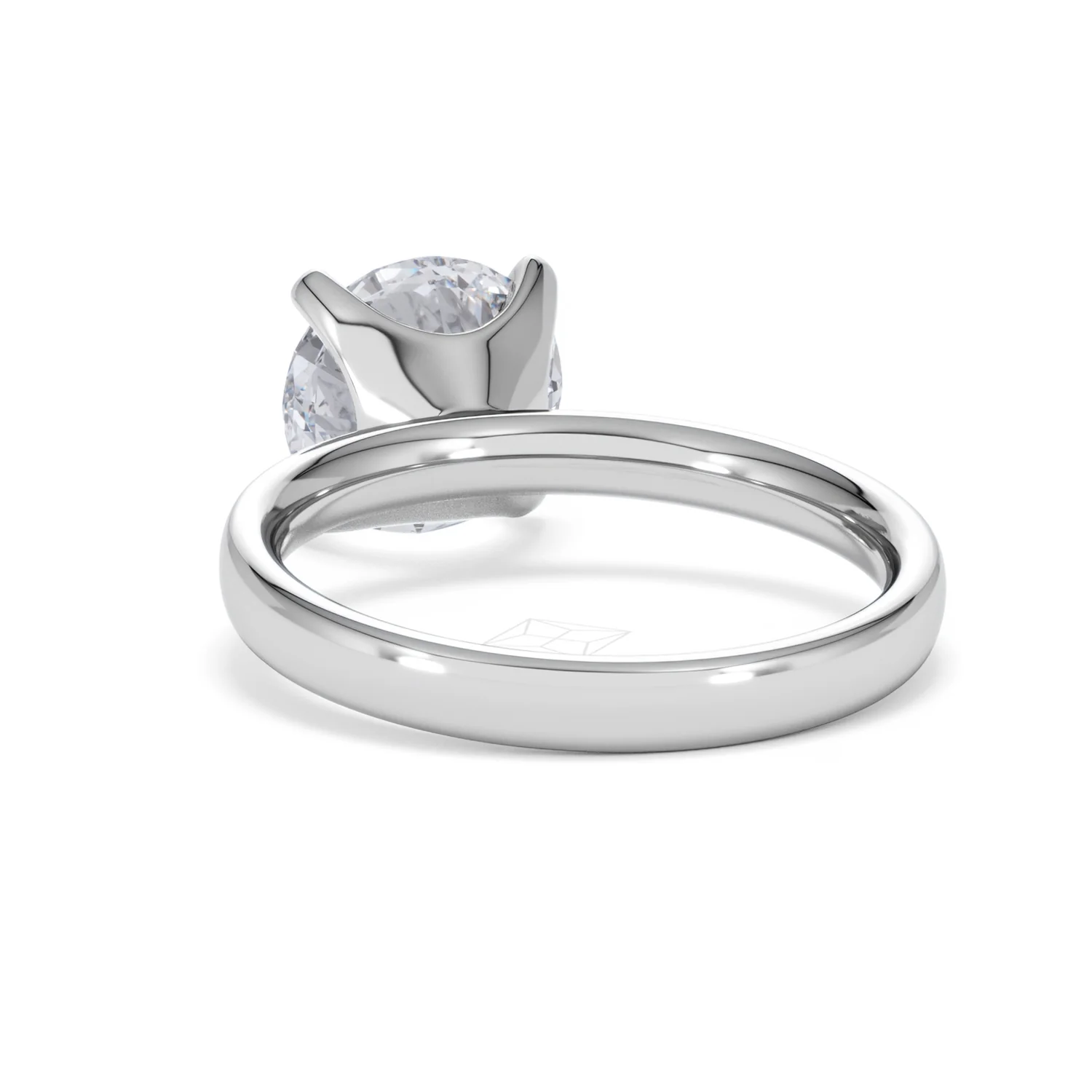 Origin 3.00ct Round Cut Lab Diamond Solitaire Engagement Ring in Platinum - Image 51