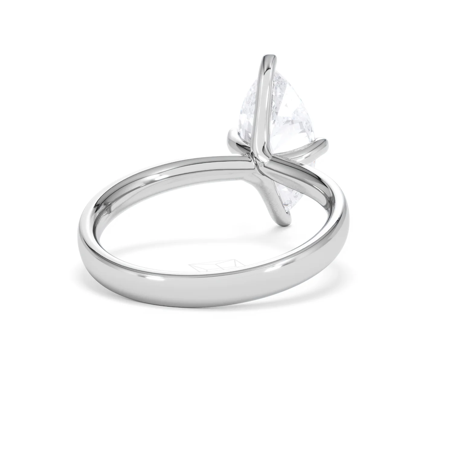 Origin Twist 2.00ct Marquise Cut Lab Diamond Solitaire Engagement Ring in 18K White Gold - Image 42