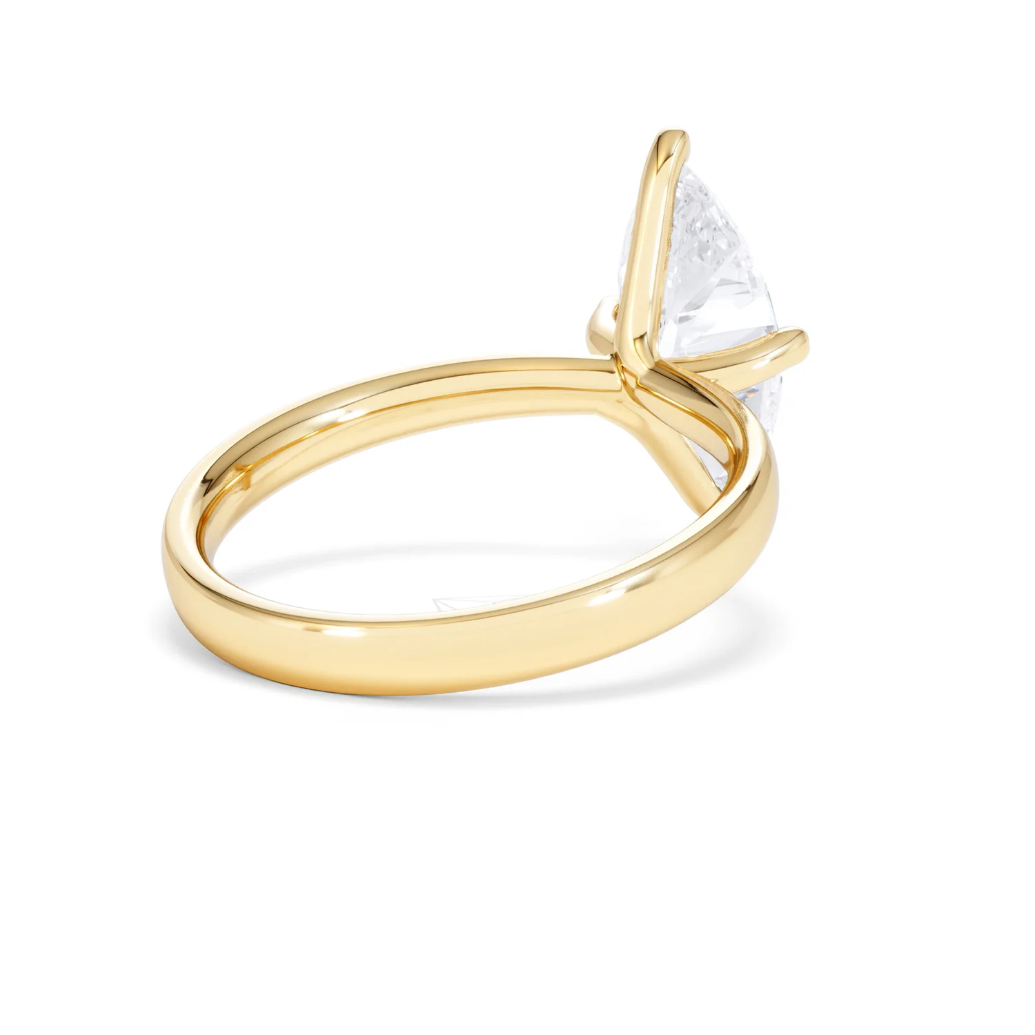 Origin Twist 2.00ct Marquise Cut Lab Diamond Solitaire Engagement Ring in 18K Yellow Gold - Image 39