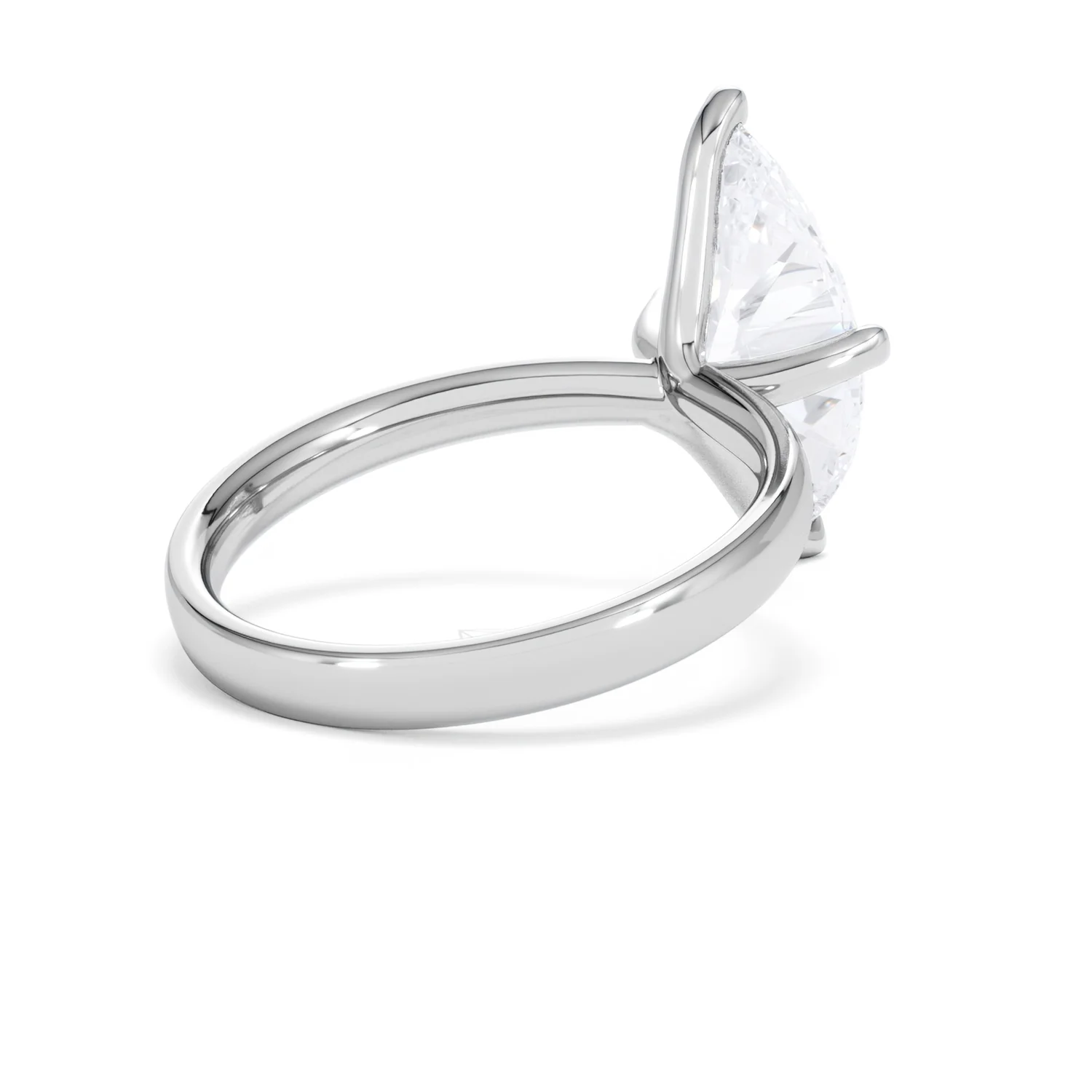 Origin Twist 3.00ct Marquise Cut Lab Diamond Solitaire Engagement Ring in Platinum - Image 38