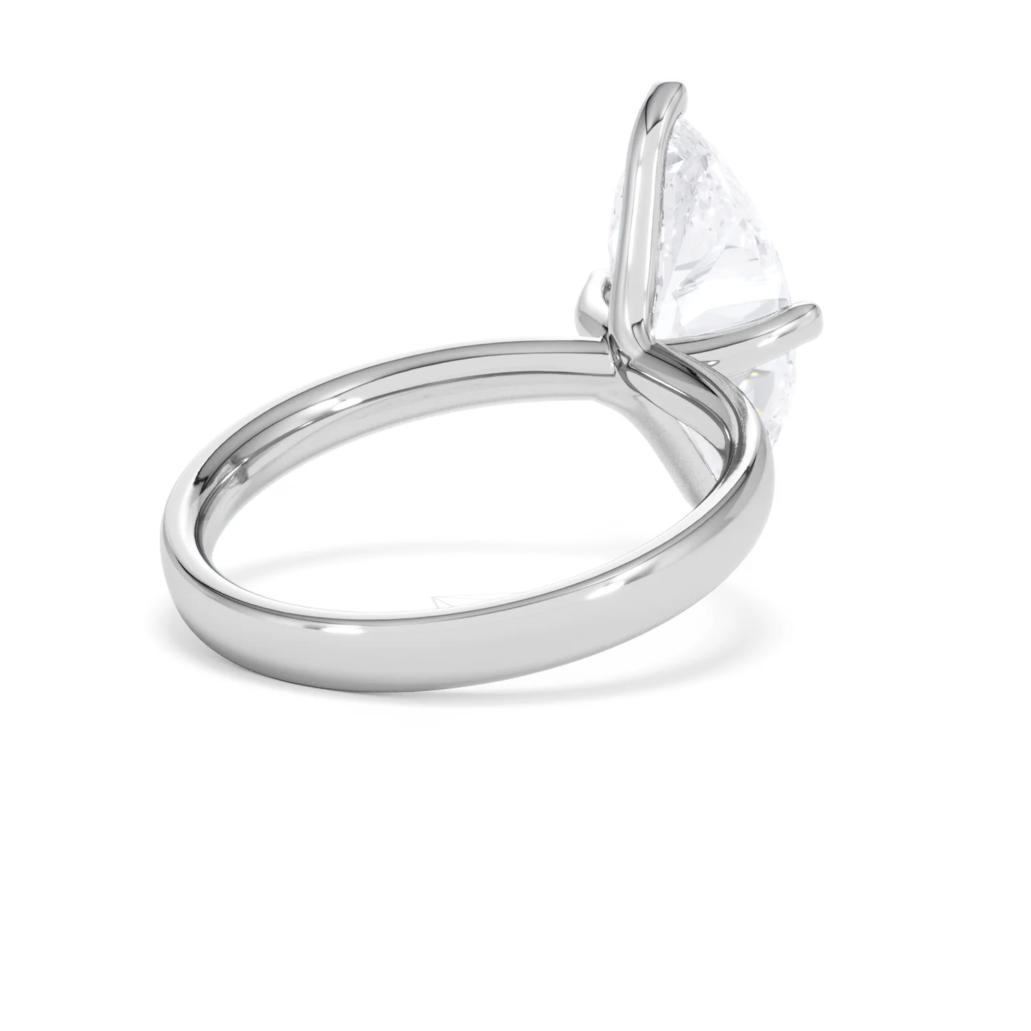 Origin Twist 3.00ct Marquise Cut Lab Diamond Solitaire Engagement Ring in Platinum - Image 39