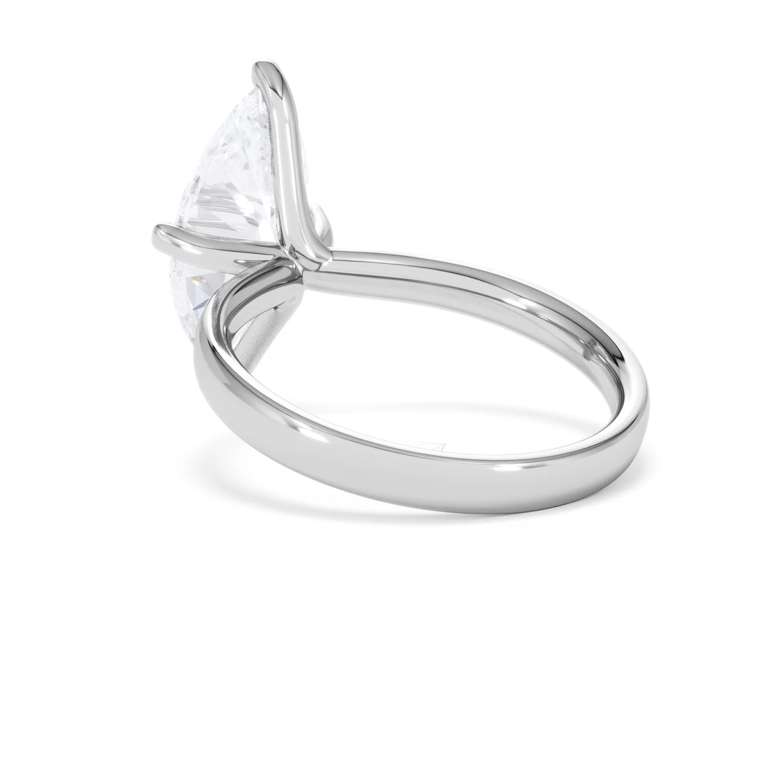 Origin Twist 3.00ct Marquise Cut Lab Diamond Solitaire Engagement Ring in Platinum - Image 55