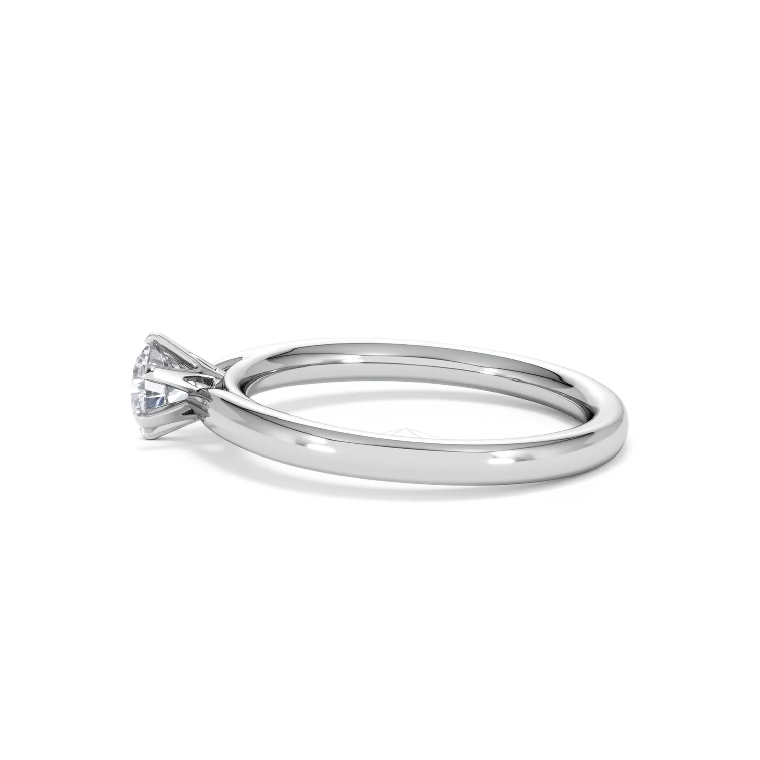 Platinum Half Carat Diamond Engagement Ring Low Chloe Lab F/VS1 - Image 67
