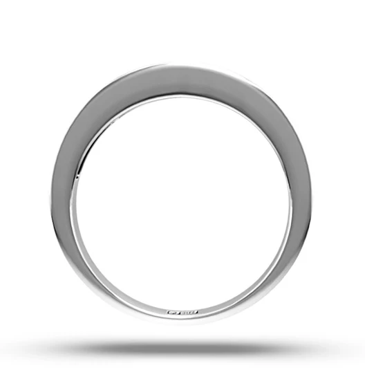 Rae 18K White Gold Lab Diamond Half Band Eternity Ring 1.00CT H/SI - Image 3