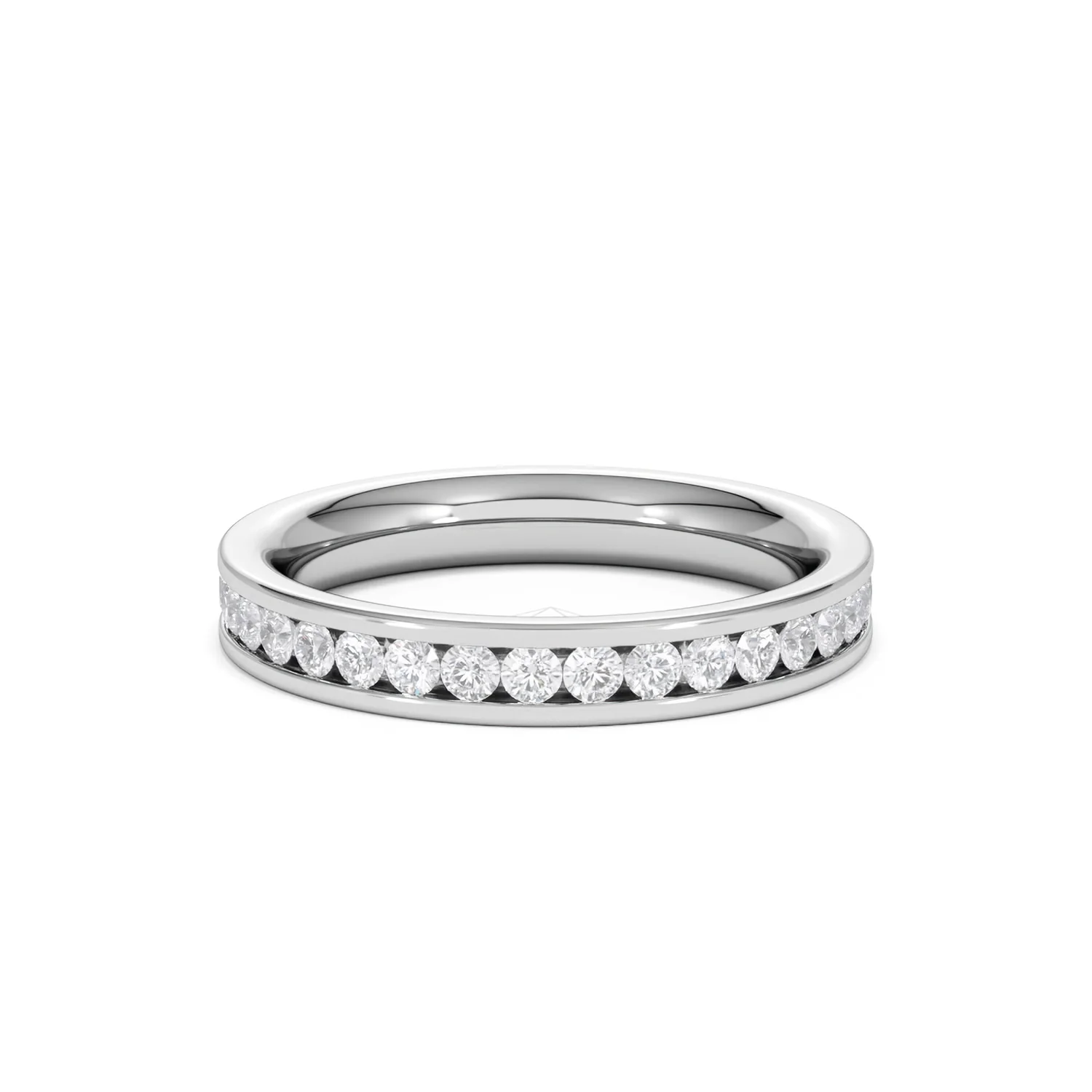 Rae Lab Diamond Eternity Ring Channel Set 1.00ct G/Vs 18K White Gold - Image 87