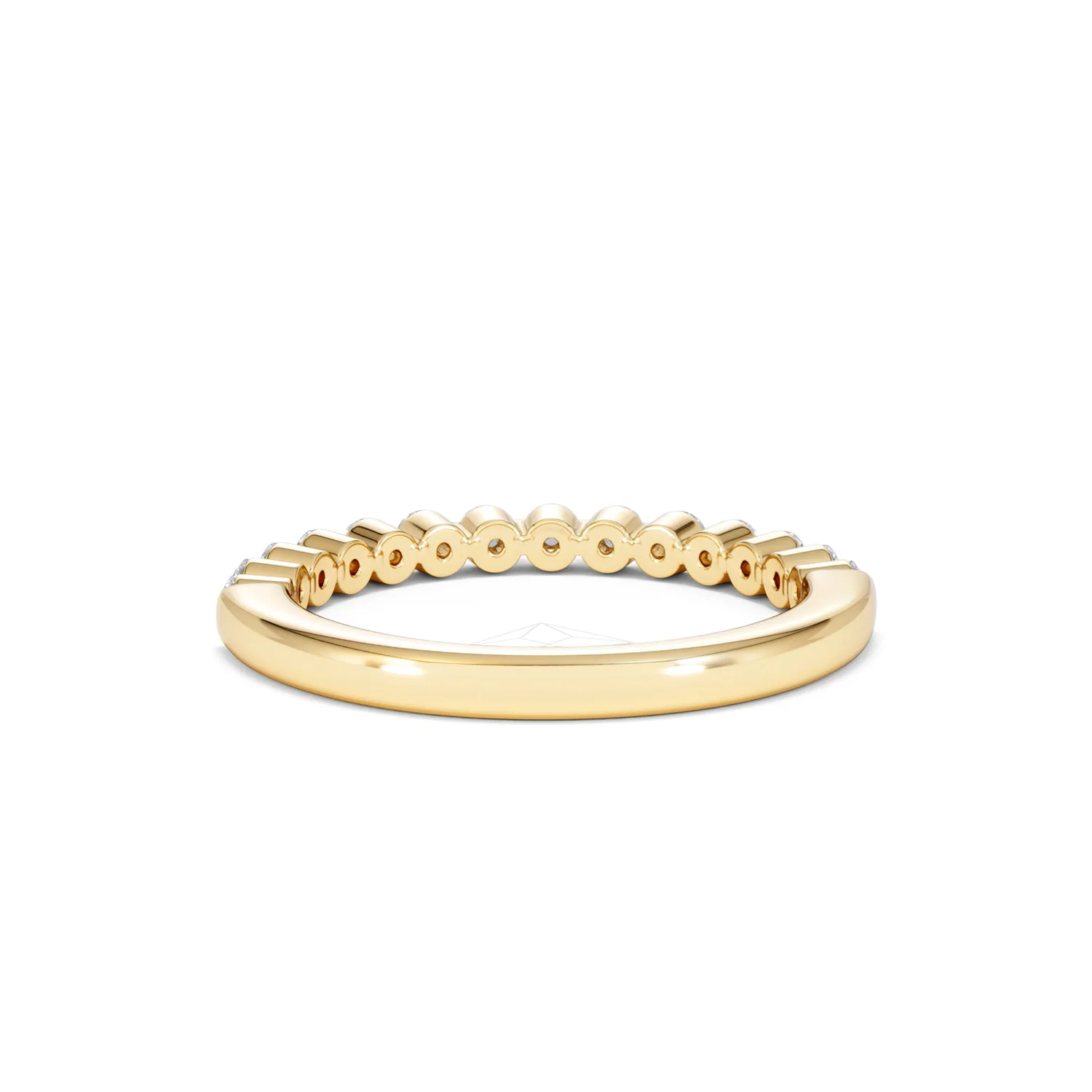 Solstice 0.35ct Lab Diamond Half Eternity Ring F/VS in 9k Gold - Image 51