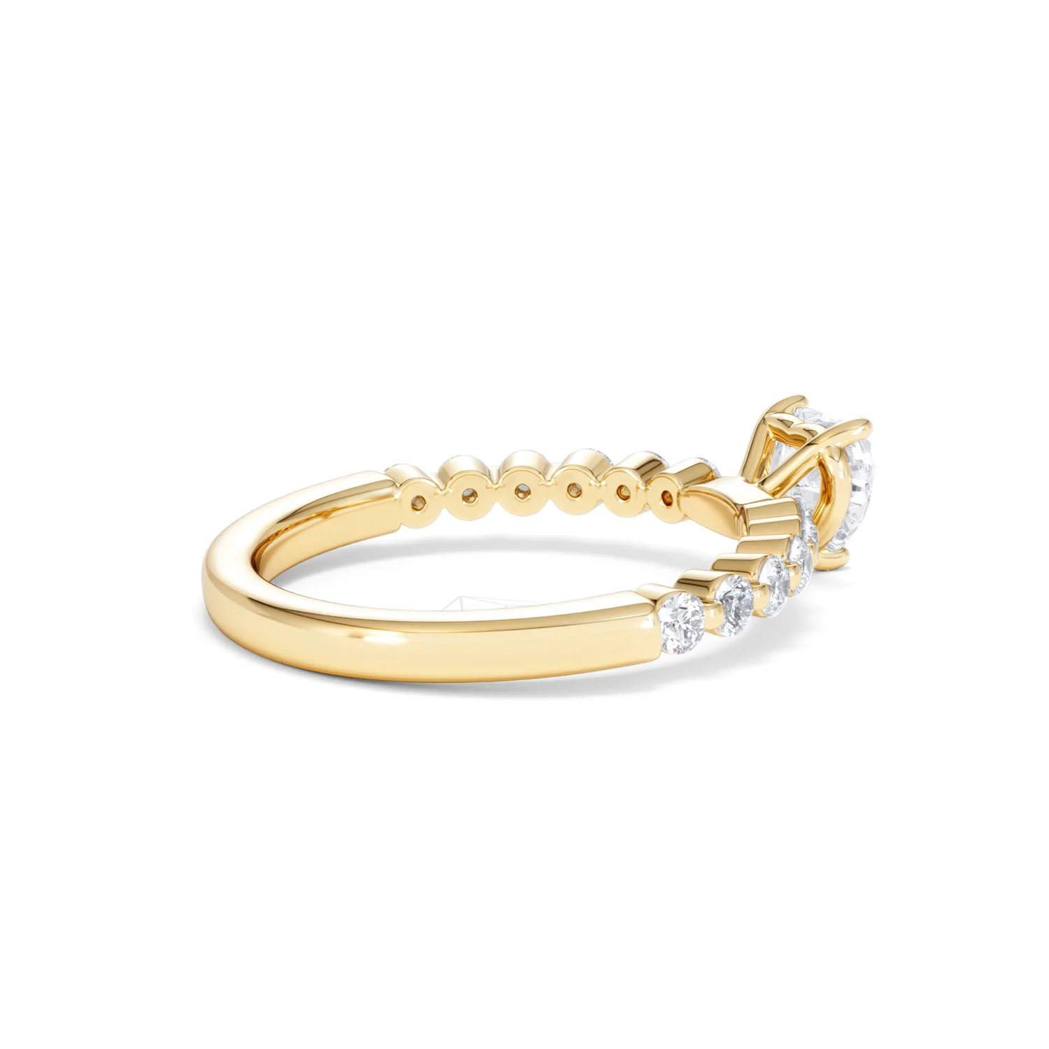 Solstice Heart Cut 0.80ct Lab Diamond Engagement Ring F/VS in 9k Gold - Image 36