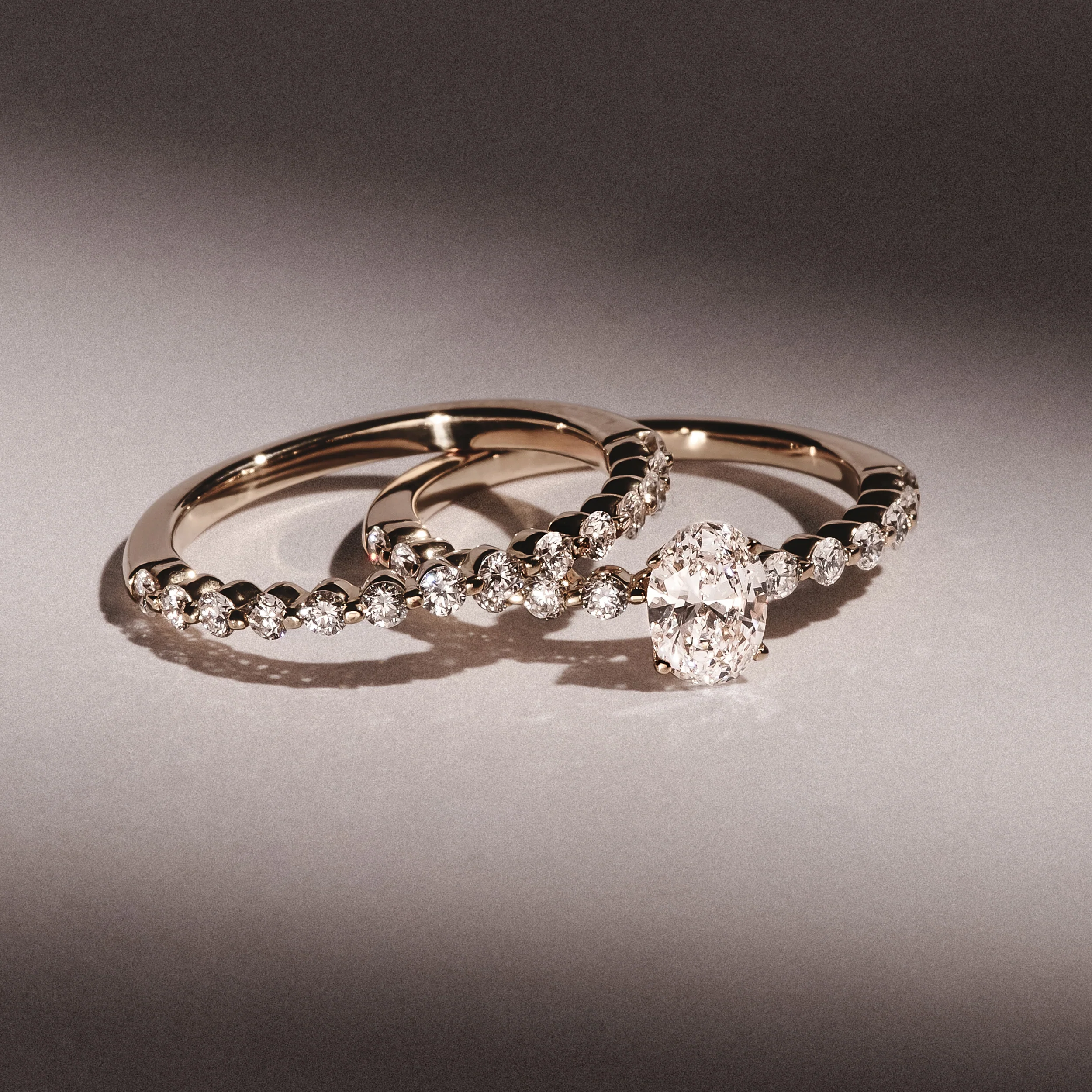 Solstice Oval Cut 0.80ct Lab Diamond Engagement Ring F/VS in 9k Gold - Image 8