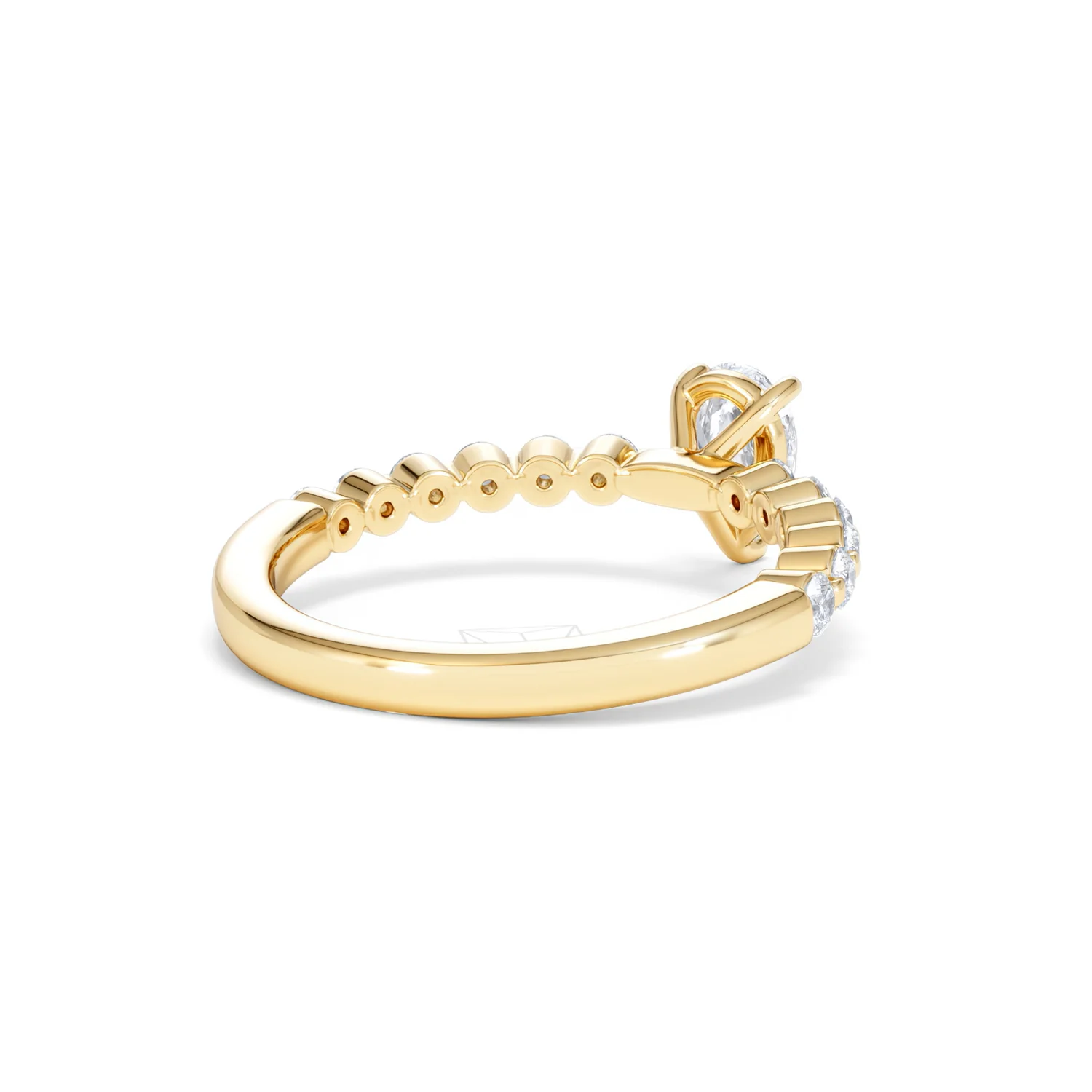 Solstice Pear Cut 0.80ct Lab Diamond Pear Shape Engagement Ring F/VS in 9k Gold - Image 42