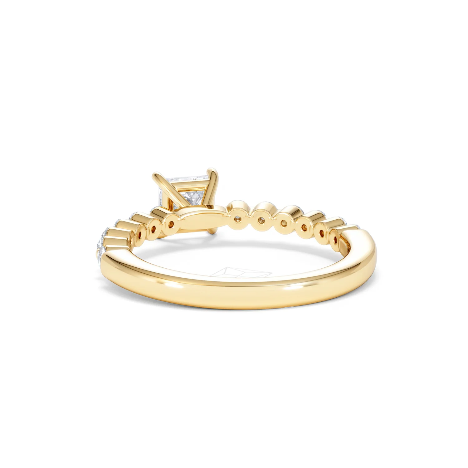 Solstice Princess Cut 0.80ct Lab Diamond Engagement Ring F/VS in 9k Gold - Image 54