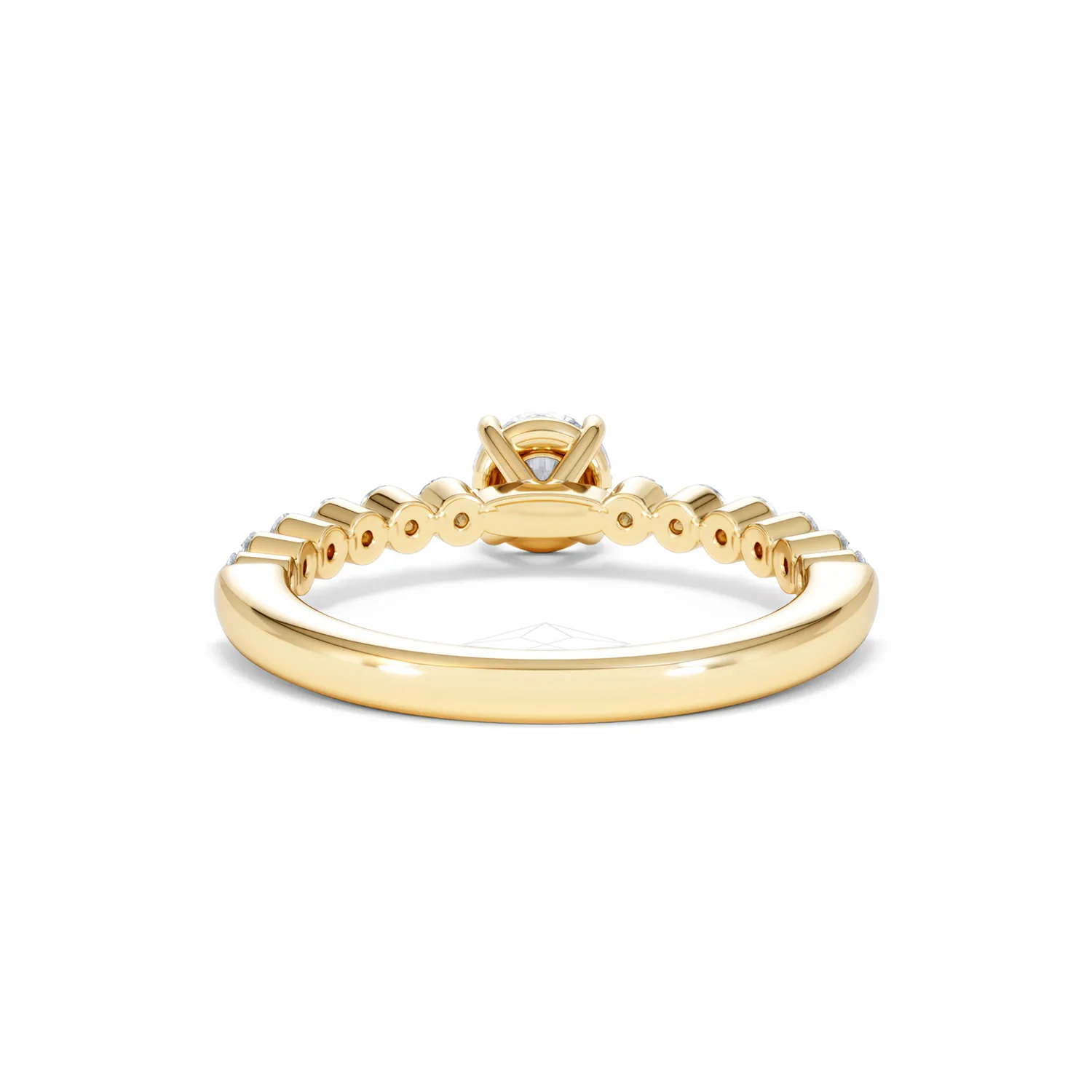 Solstice Round Cut 0.80ct Lab Diamond Engagement Ring F/VS in 9k Gold - Image 50
