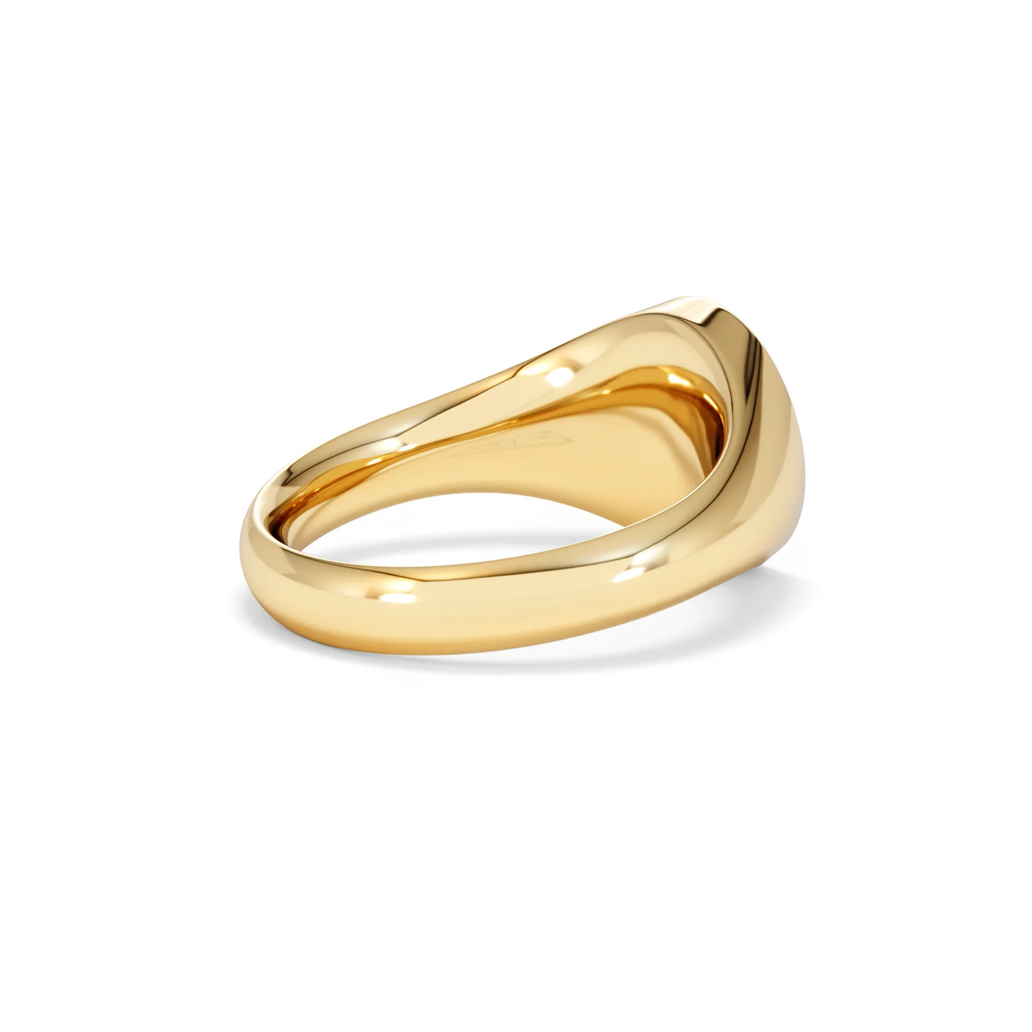 Star Signet Lab Diamond Ring in 18K Gold Vermeil - Image 37