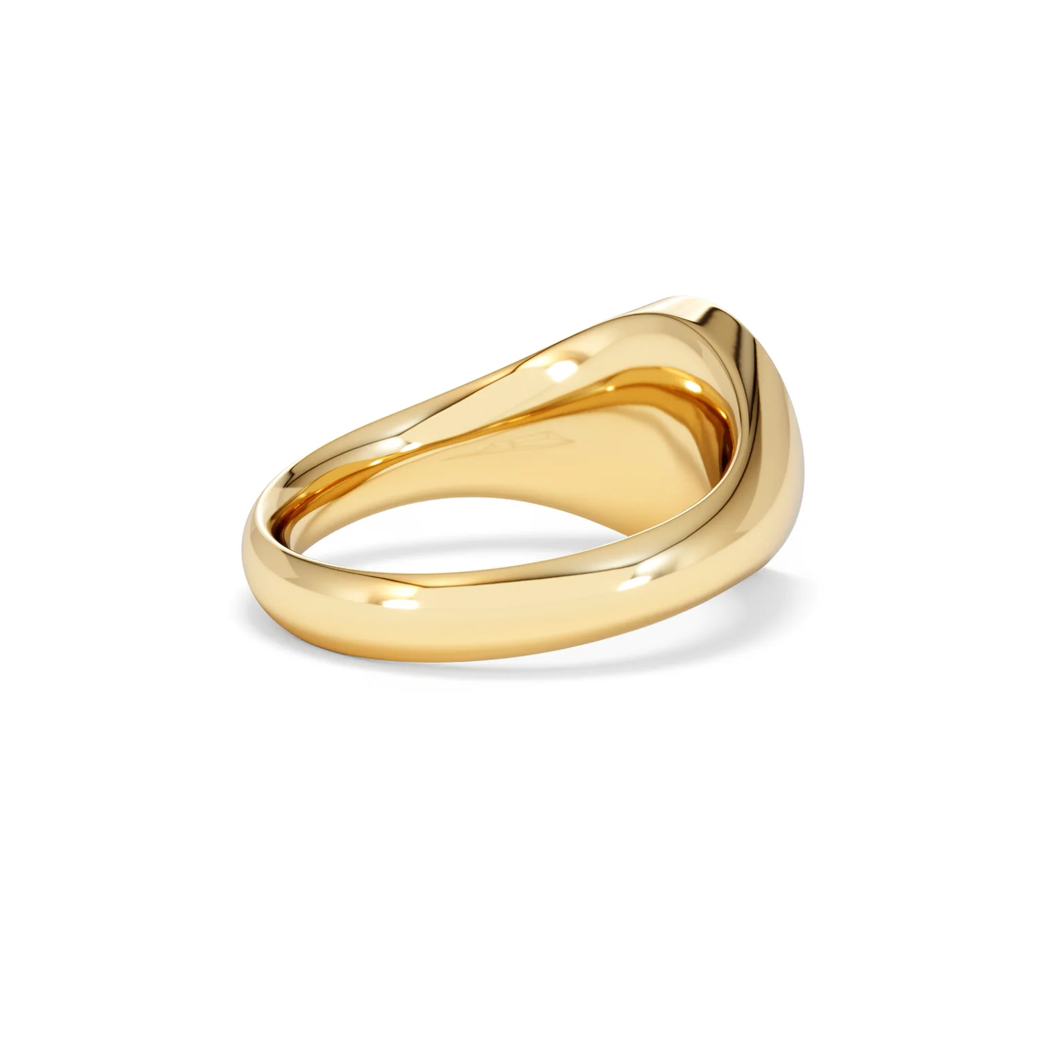 Star Signet Lab Diamond Ring in 18K Gold Vermeil - Image 38