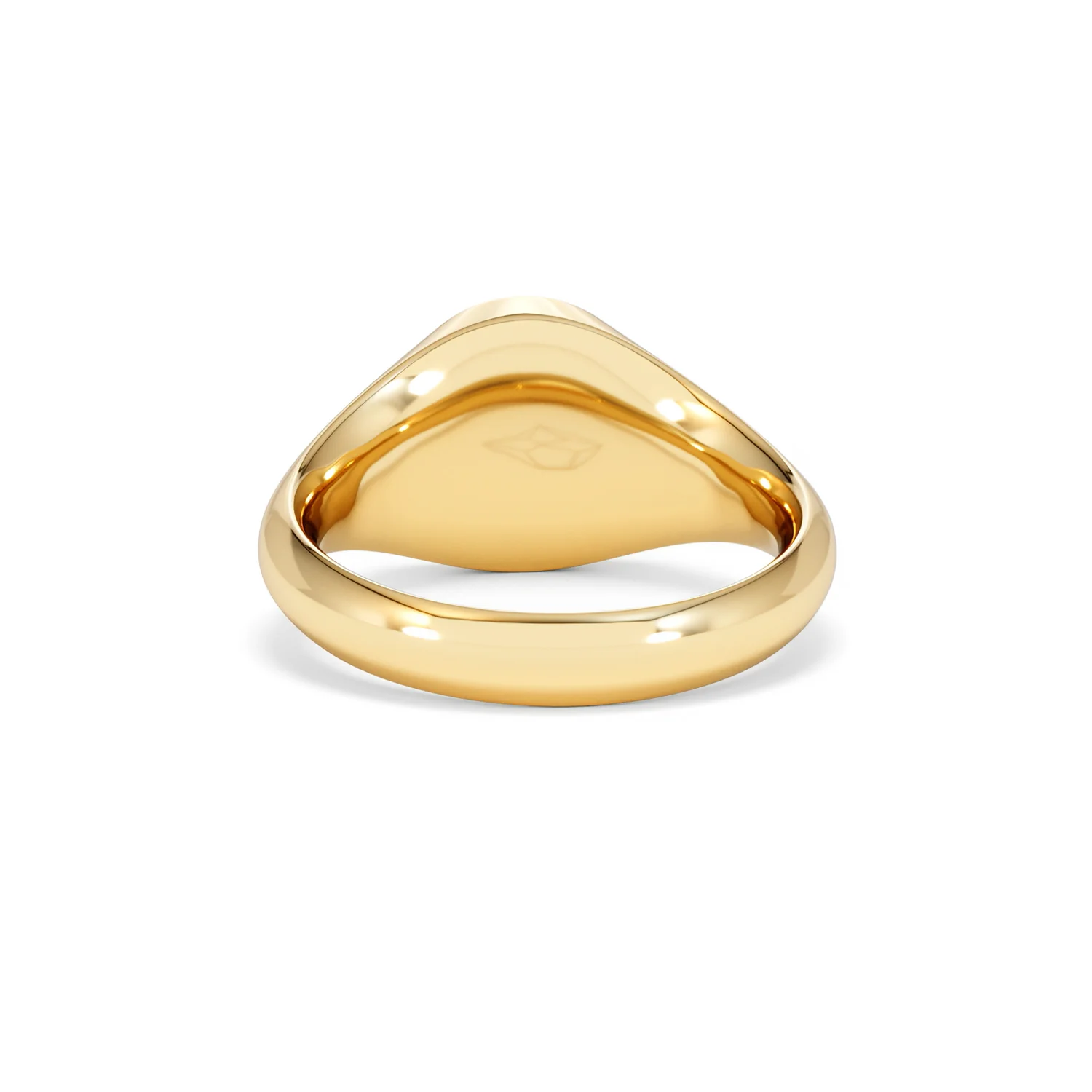 Star Signet Lab Diamond Ring in 18K Gold Vermeil - Image 50