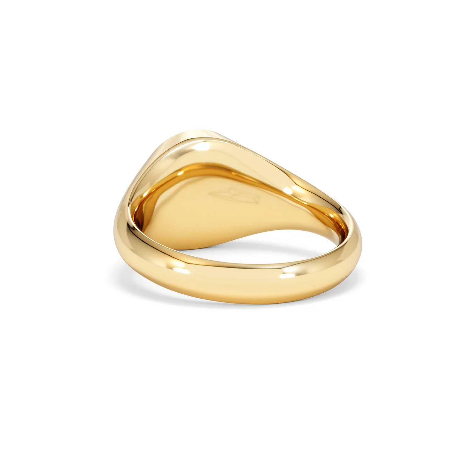 Star Signet Lab Diamond Ring in 18K Gold Vermeil - Image 54