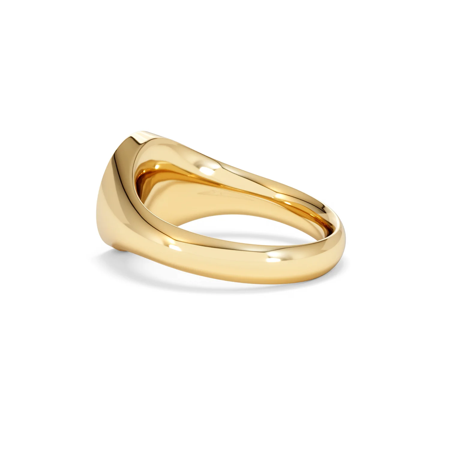 Star Signet Lab Diamond Ring in 18K Gold Vermeil - Image 62