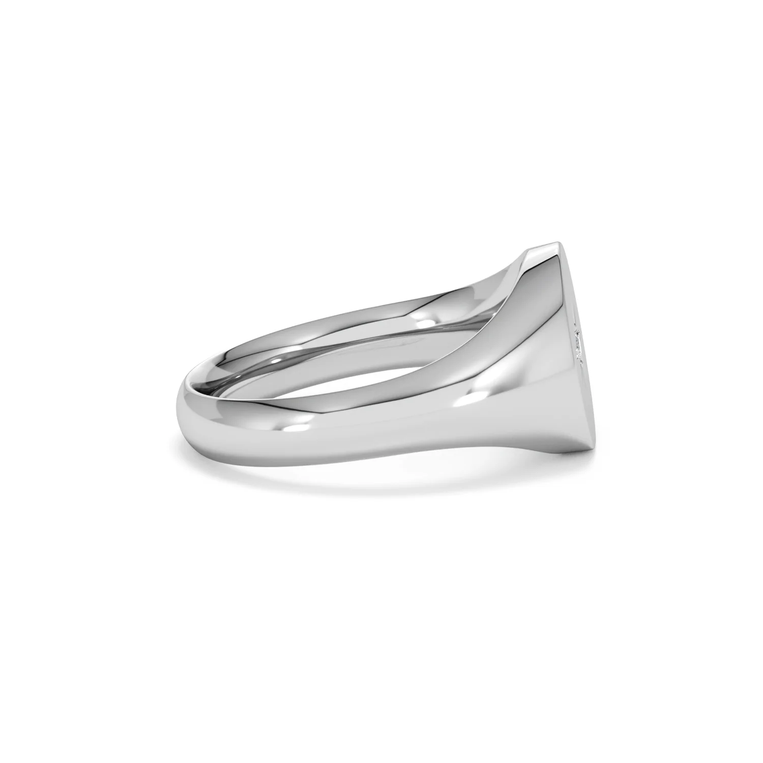 Star Signet Lab Diamond Ring in 925 Silver - Image 29