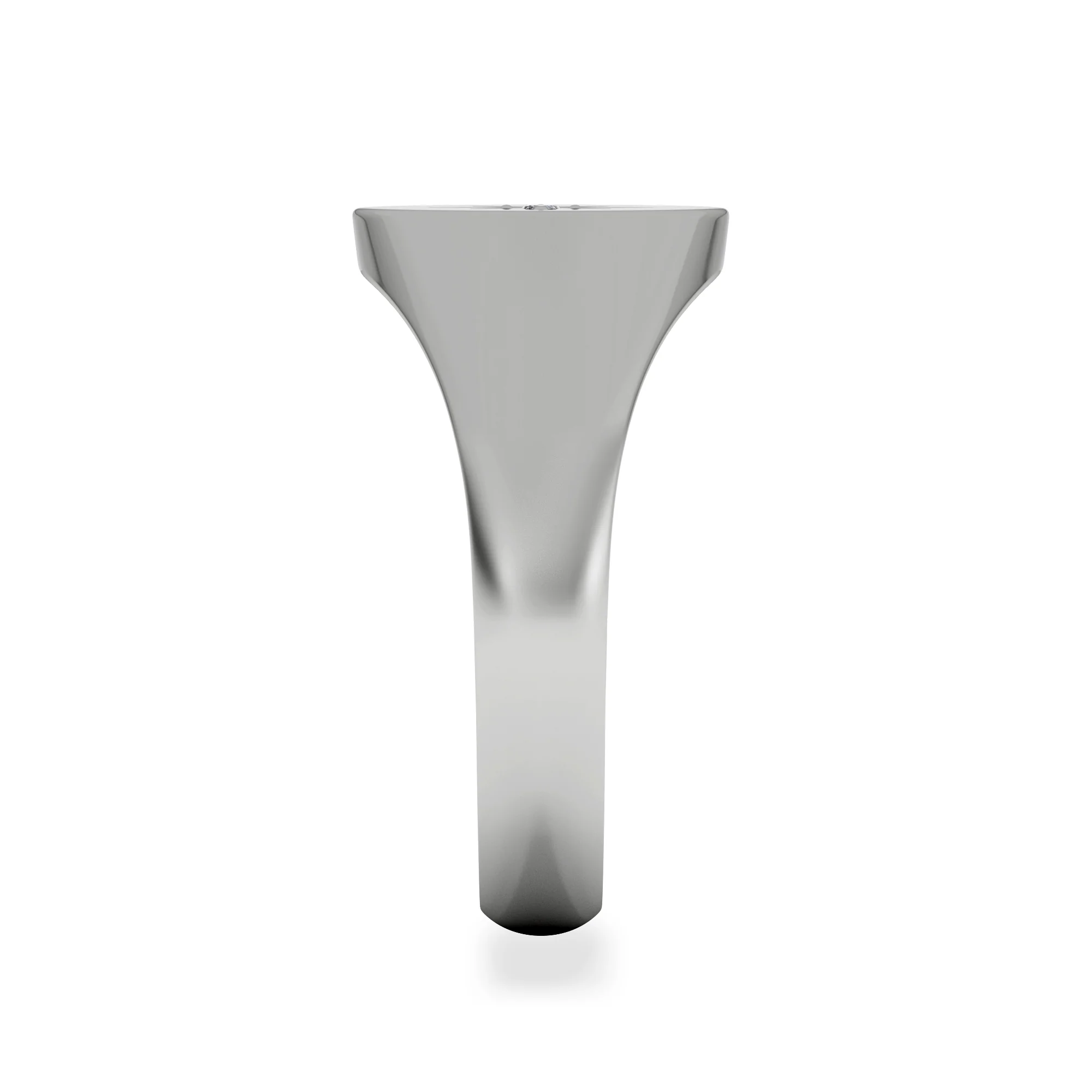 Star Signet Lab Diamond Ring in 925 Silver - Image 5