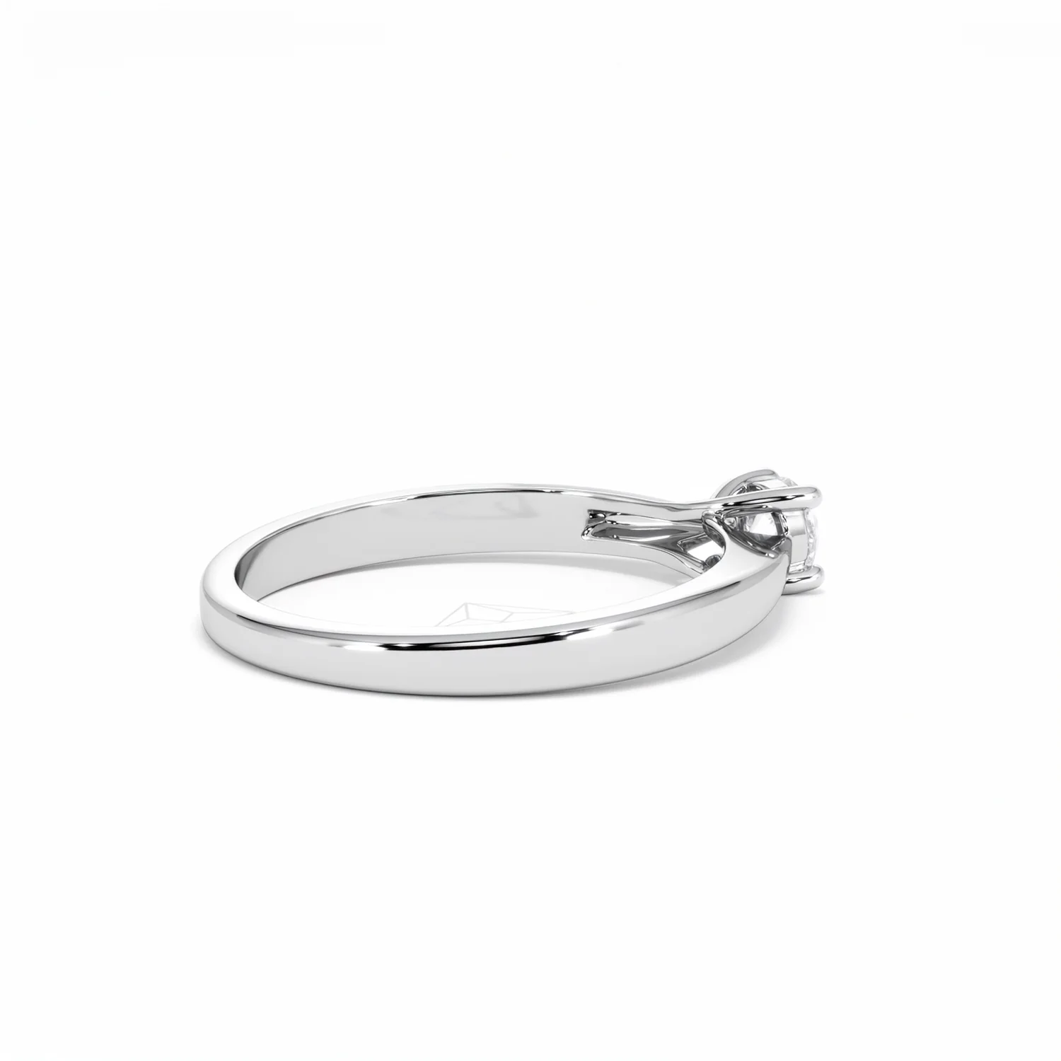 Naomi Lab Diamond Engagement Ring 0.25ct H/Si in 925 Silver - Image 34