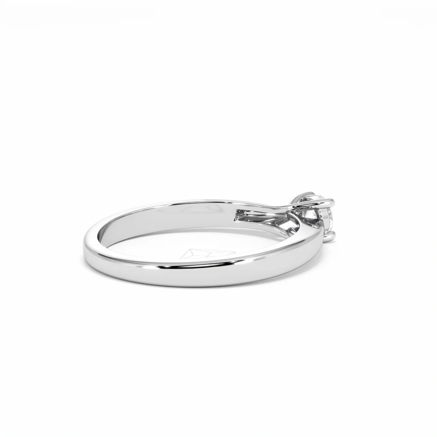 Naomi Lab Diamond Engagement Ring 0.25ct H/Si in 925 Silver - Image 35