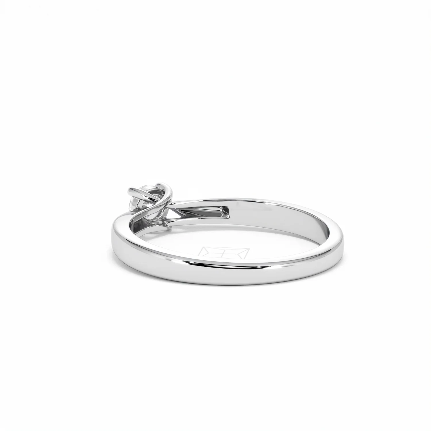 Naomi Lab Diamond Engagement Ring 0.25ct H/Si in 925 Silver - Image 56