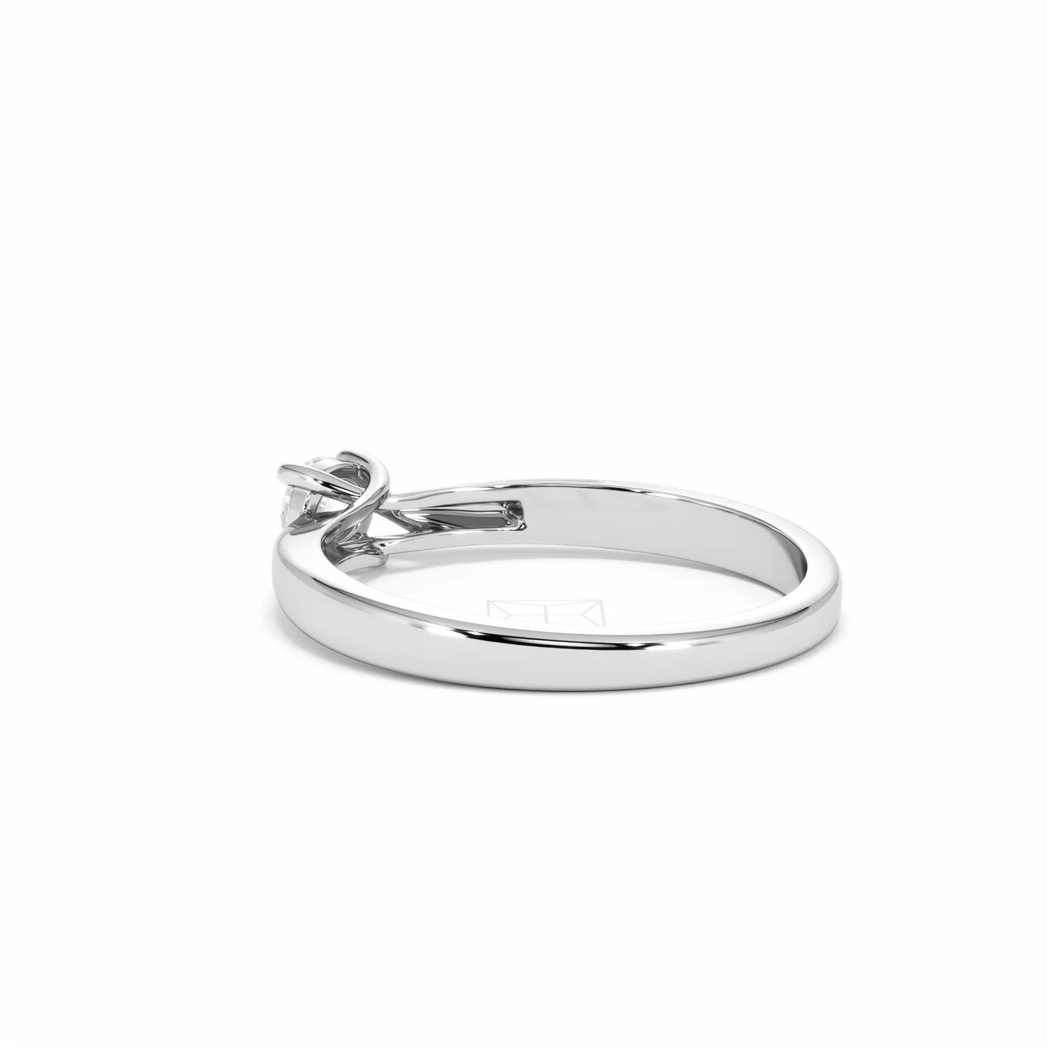 Naomi Lab Diamond Engagement Ring 0.25ct H/Si in 925 Silver - Image 58