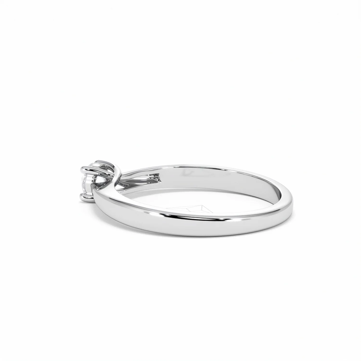 Naomi Lab Diamond Engagement Ring 0.25ct H/Si in 925 Silver - Image 62