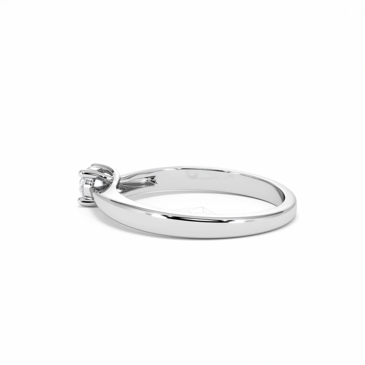 Naomi Lab Diamond Engagement Ring 0.25ct H/Si in 925 Silver - Image 63