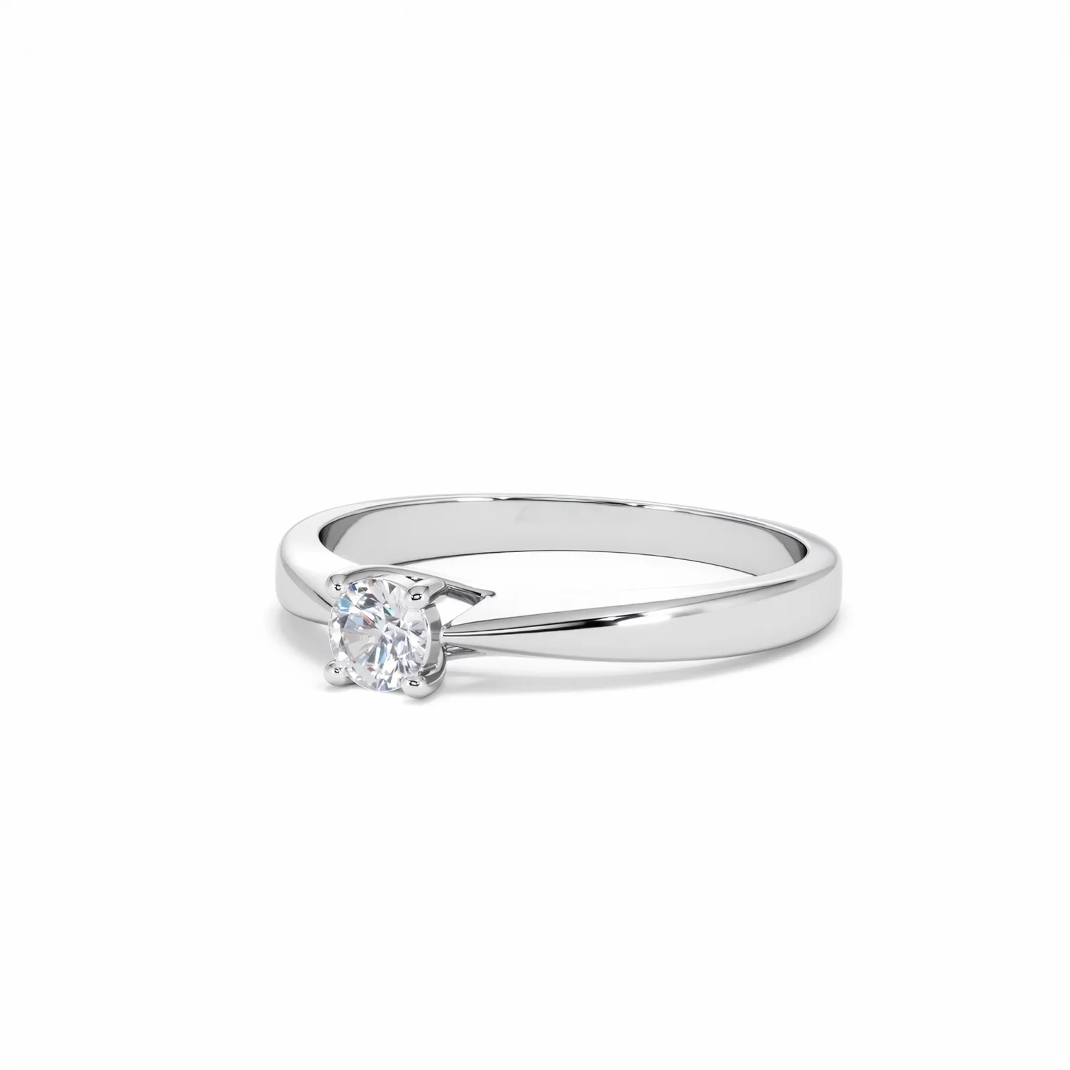 Naomi Lab Diamond Engagement Ring 0.25ct H/Si in 925 Silver - Image 81