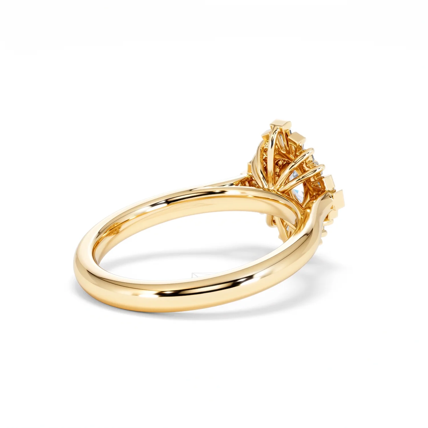 The Radiance Lab Diamond Ring 0.52ct H/SI Set in 18K Gold Vermeil - Image 40