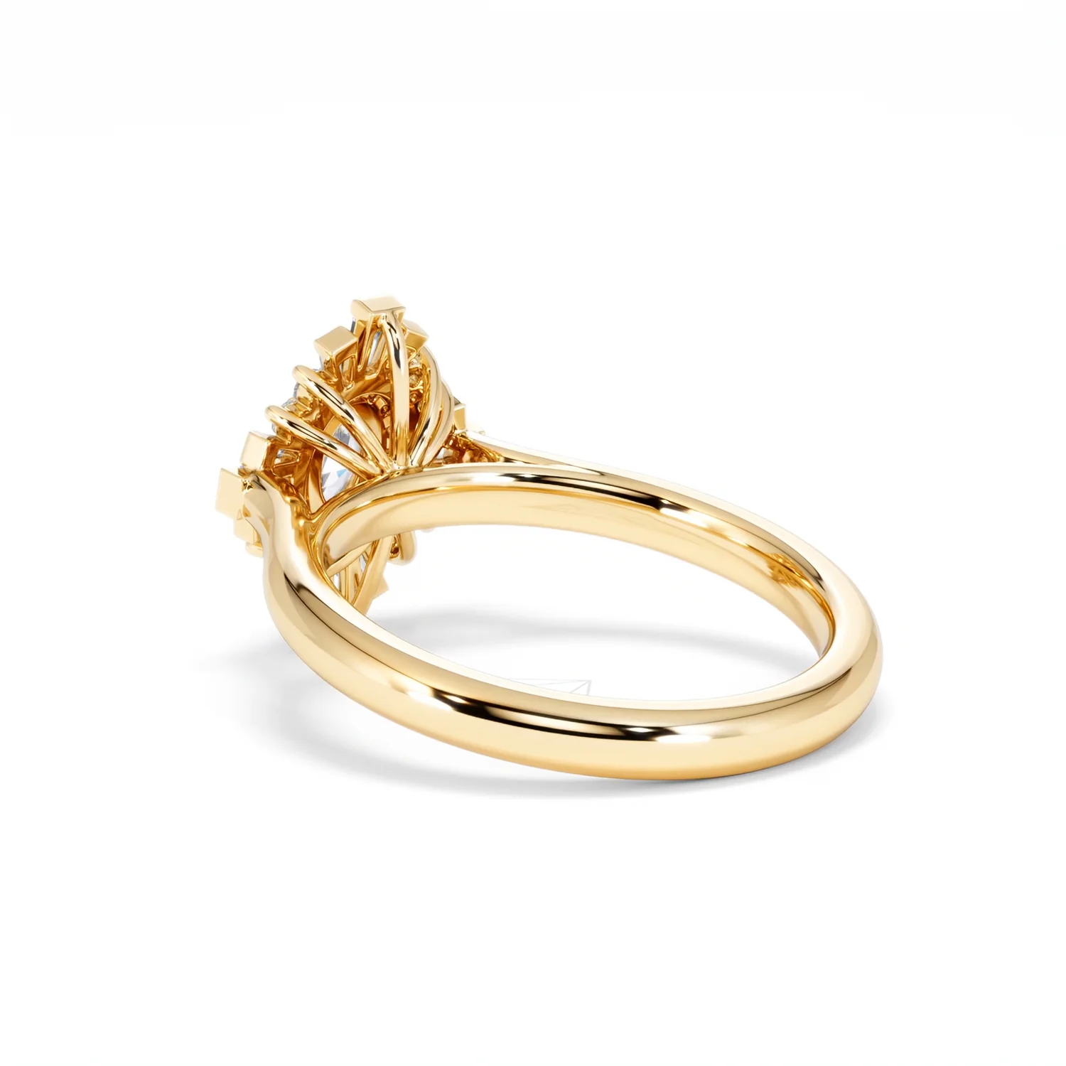 The Radiance Lab Diamond Ring 0.52ct H/SI Set in 18K Gold Vermeil - Image 59