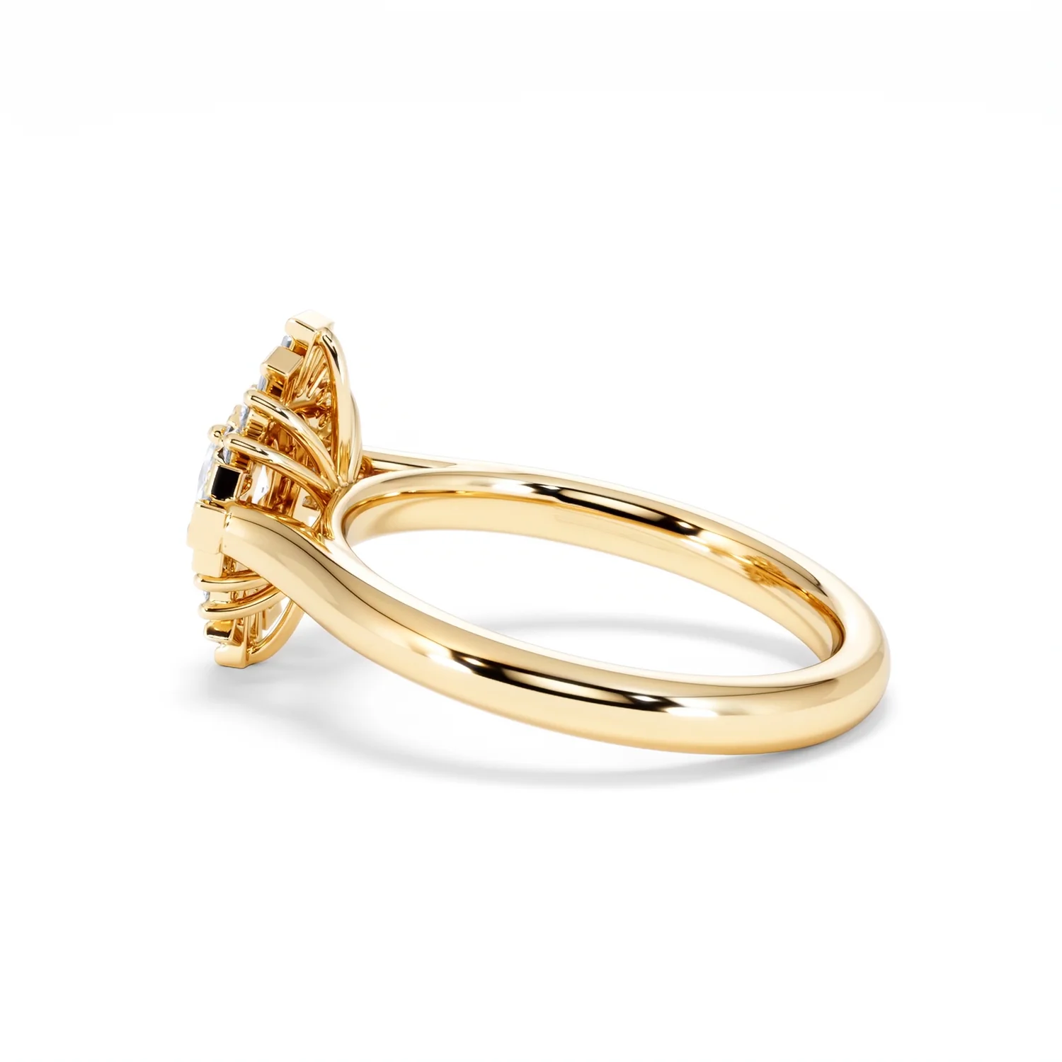 The Radiance Lab Diamond Ring 0.52ct H/SI Set in 18K Gold Vermeil - Image 65
