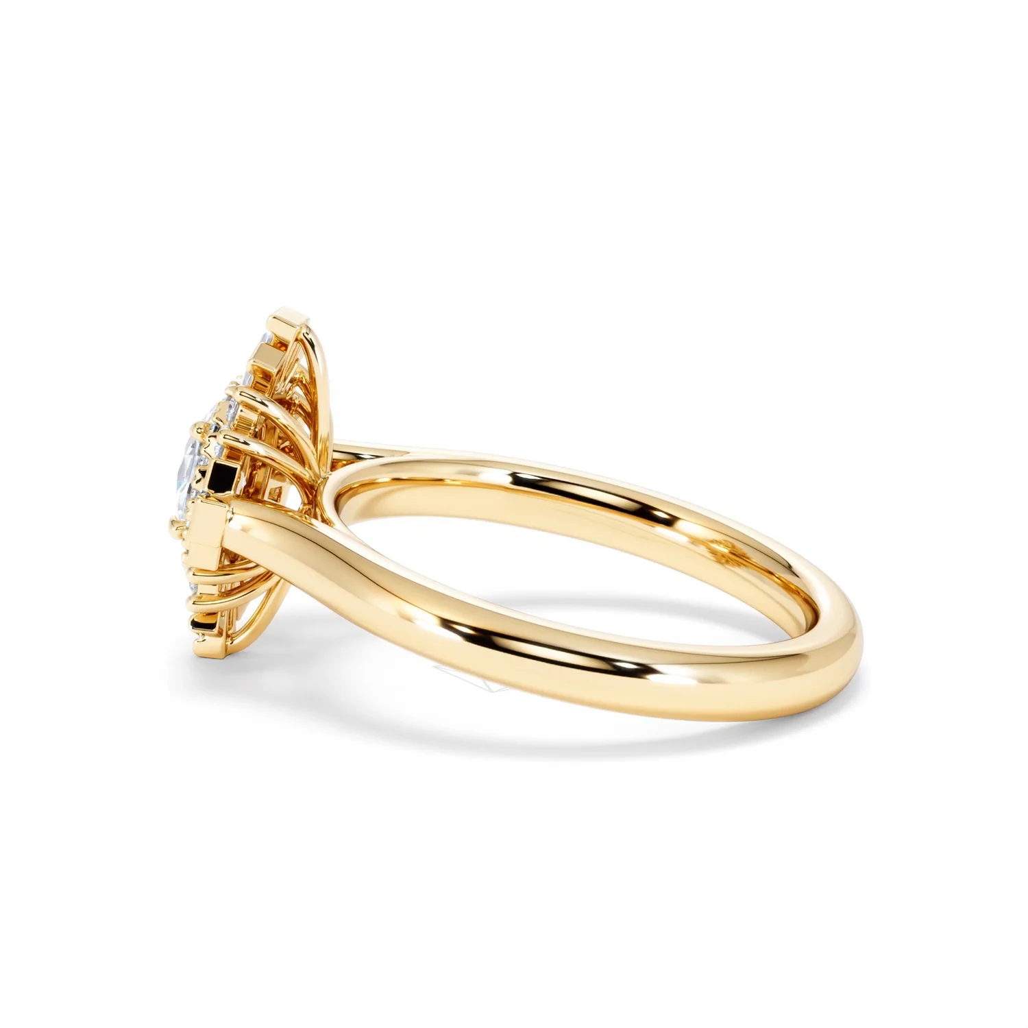 The Radiance Lab Diamond Ring 0.52ct H/SI Set in 18K Gold Vermeil - Image 67