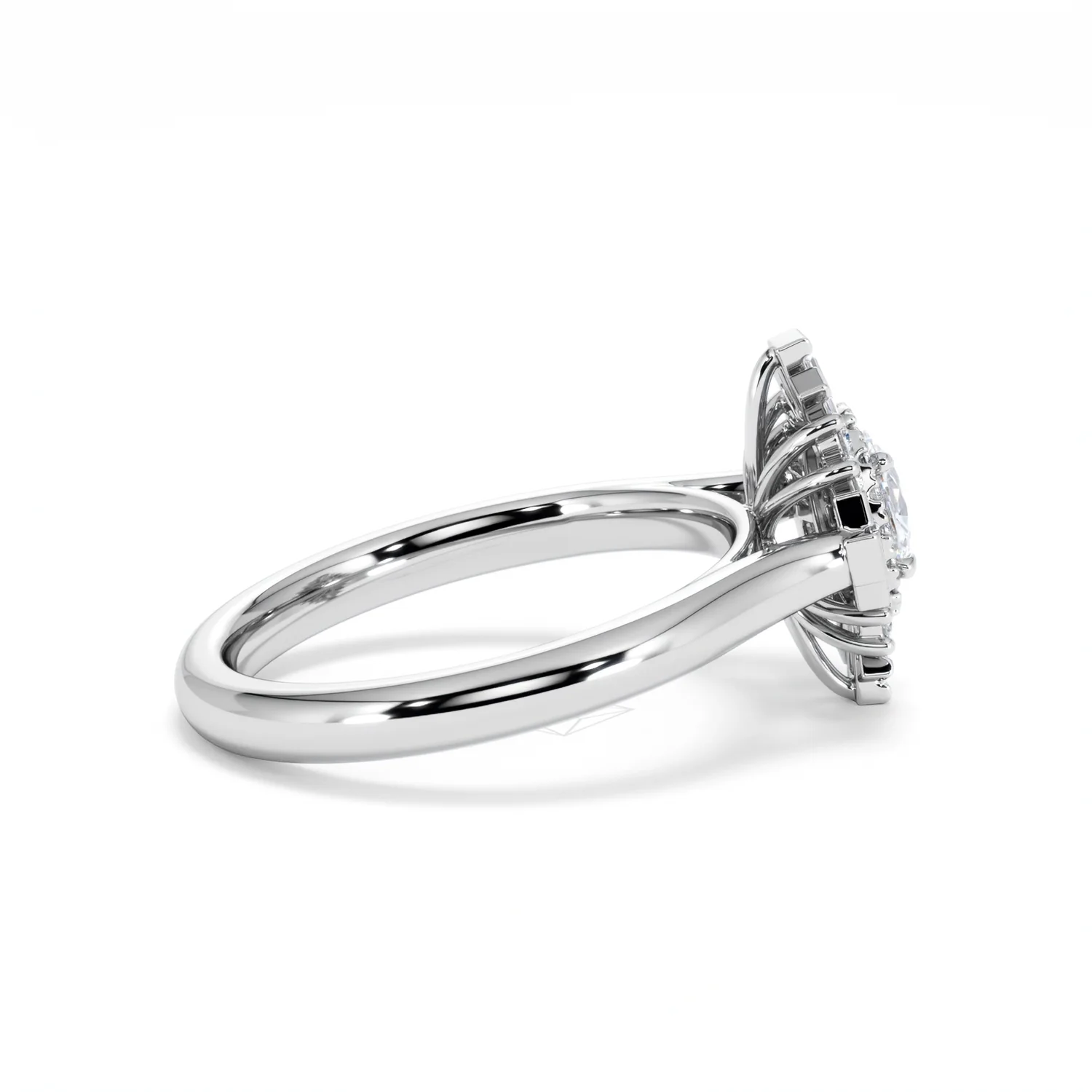 The Radiance Lab Diamond Ring 0.52ct H/SI Set in 925 Silver - Image 32