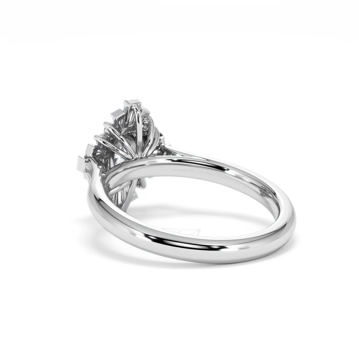 The Radiance Lab Diamond Ring 0.52ct H/SI Set in 925 Silver - Image 58