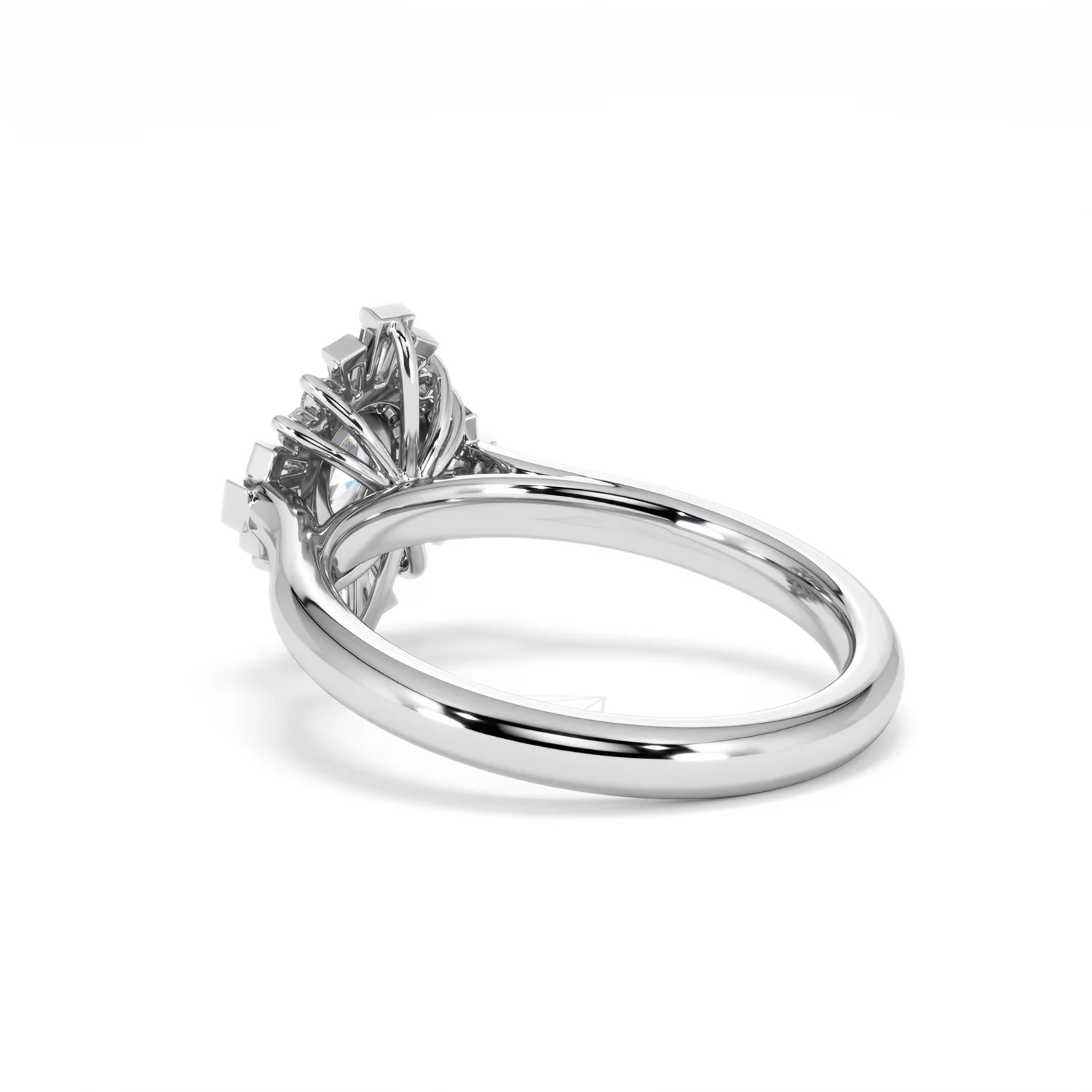 The Radiance Lab Diamond Ring 0.52ct H/SI Set in 925 Silver - Image 59