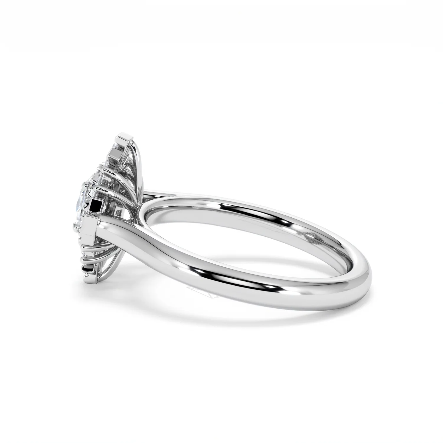 The Radiance Lab Diamond Ring 0.52ct H/SI Set in 925 Silver - Image 67