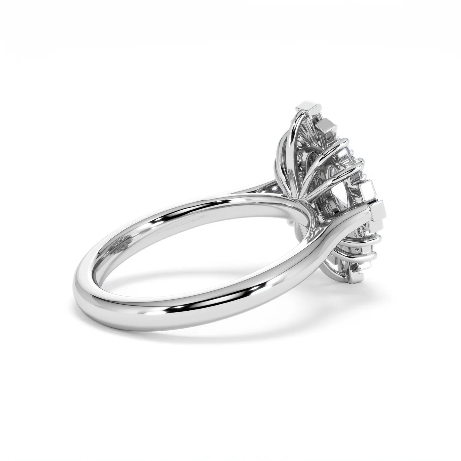 The Radiance Lab Diamond Ring 1.08ct H/SI Set in 9K White Gold - Image 37