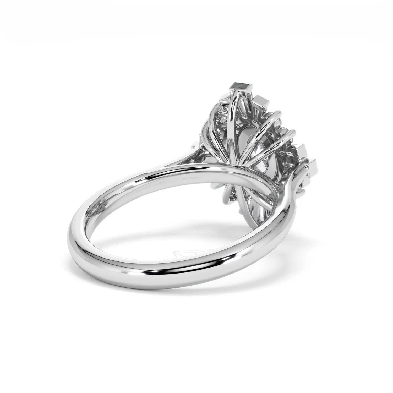 The Radiance Lab Diamond Ring 1.08ct H/SI Set in 9K White Gold - Image 42