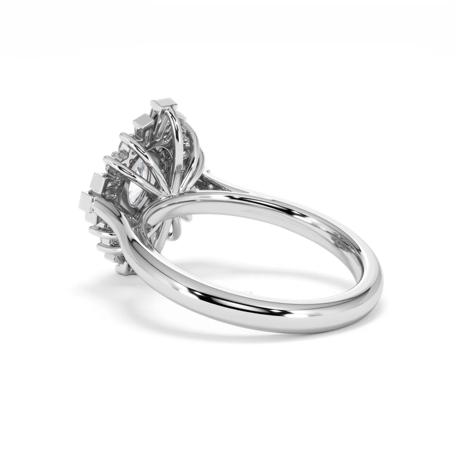 The Radiance Lab Diamond Ring 1.08ct H/SI Set in 9K White Gold - Image 60