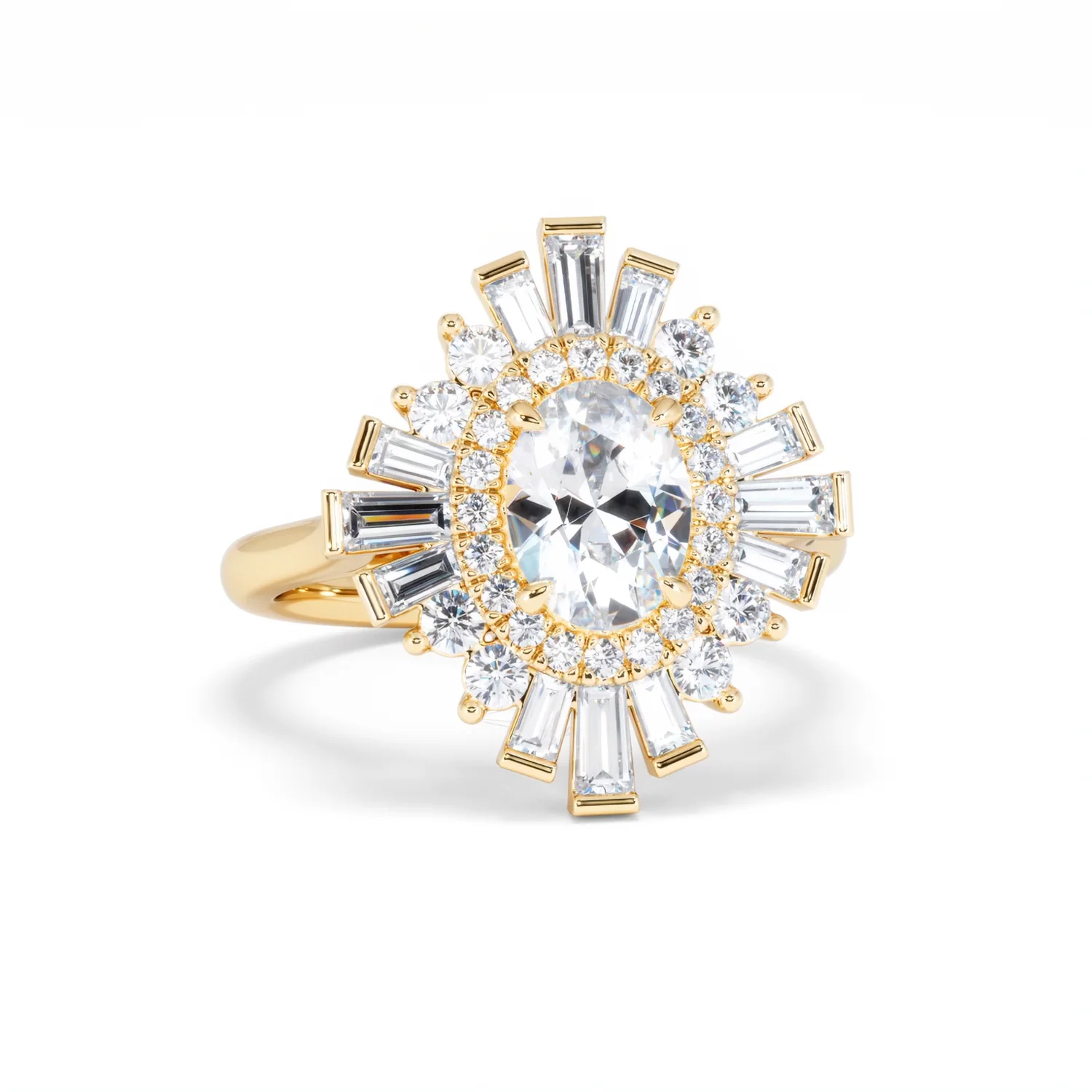 The Radiance Lab Diamond Ring 2.00ct H/SI SetI in 9K Gold - Image 12