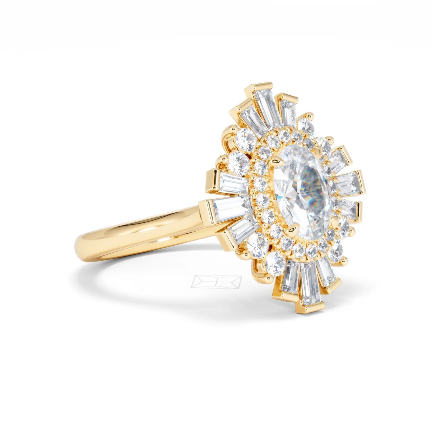 The Radiance Lab Diamond Ring 2.00ct H/SI SetI in 9K Gold - Image 19
