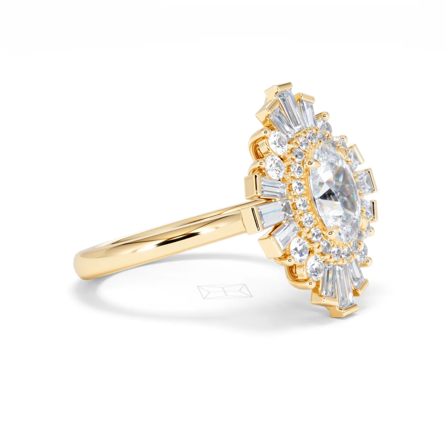 The Radiance Lab Diamond Ring 2.00ct H/SI SetI in 9K Gold - Image 22