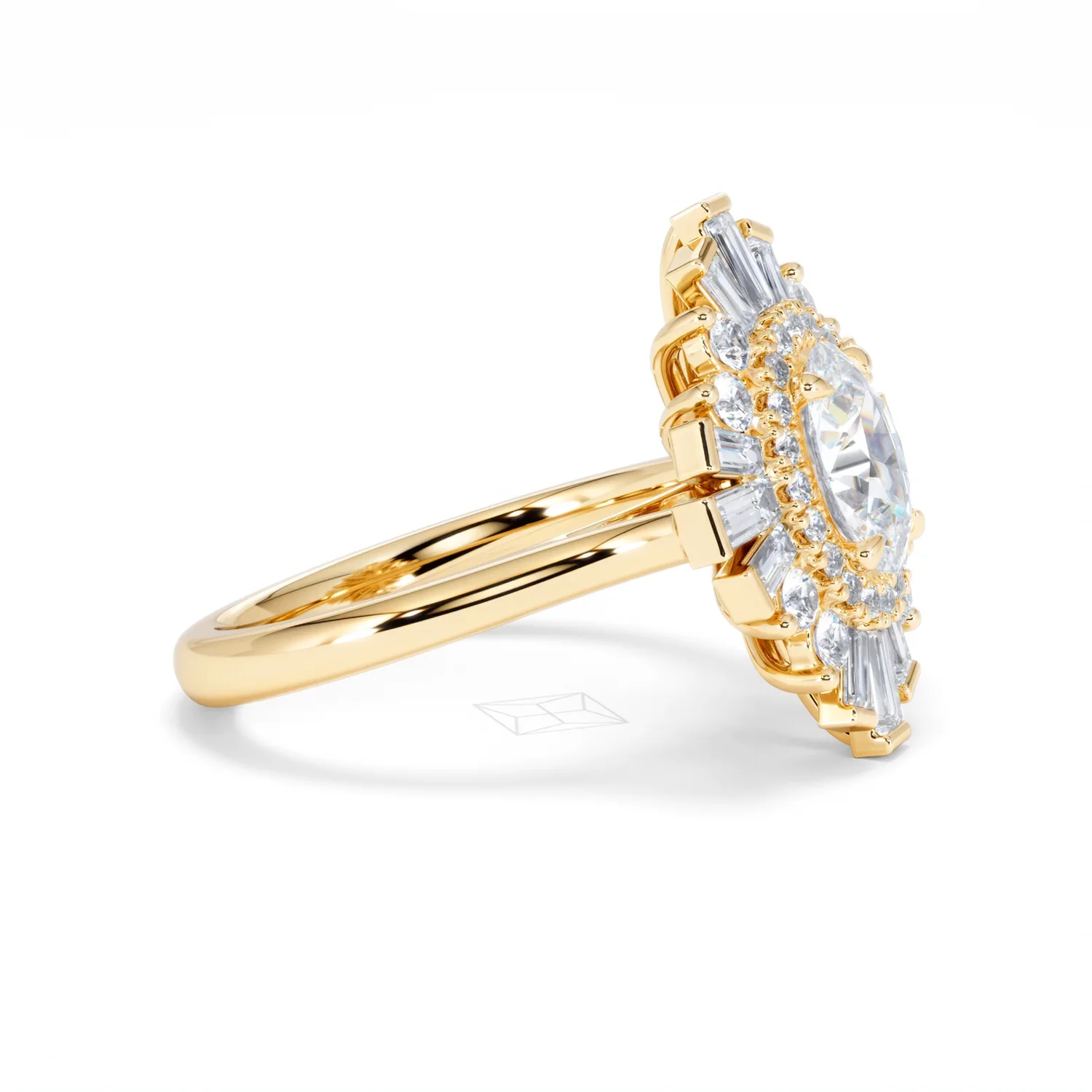 The Radiance Lab Diamond Ring 2.00ct H/SI SetI in 9K Gold - Image 25