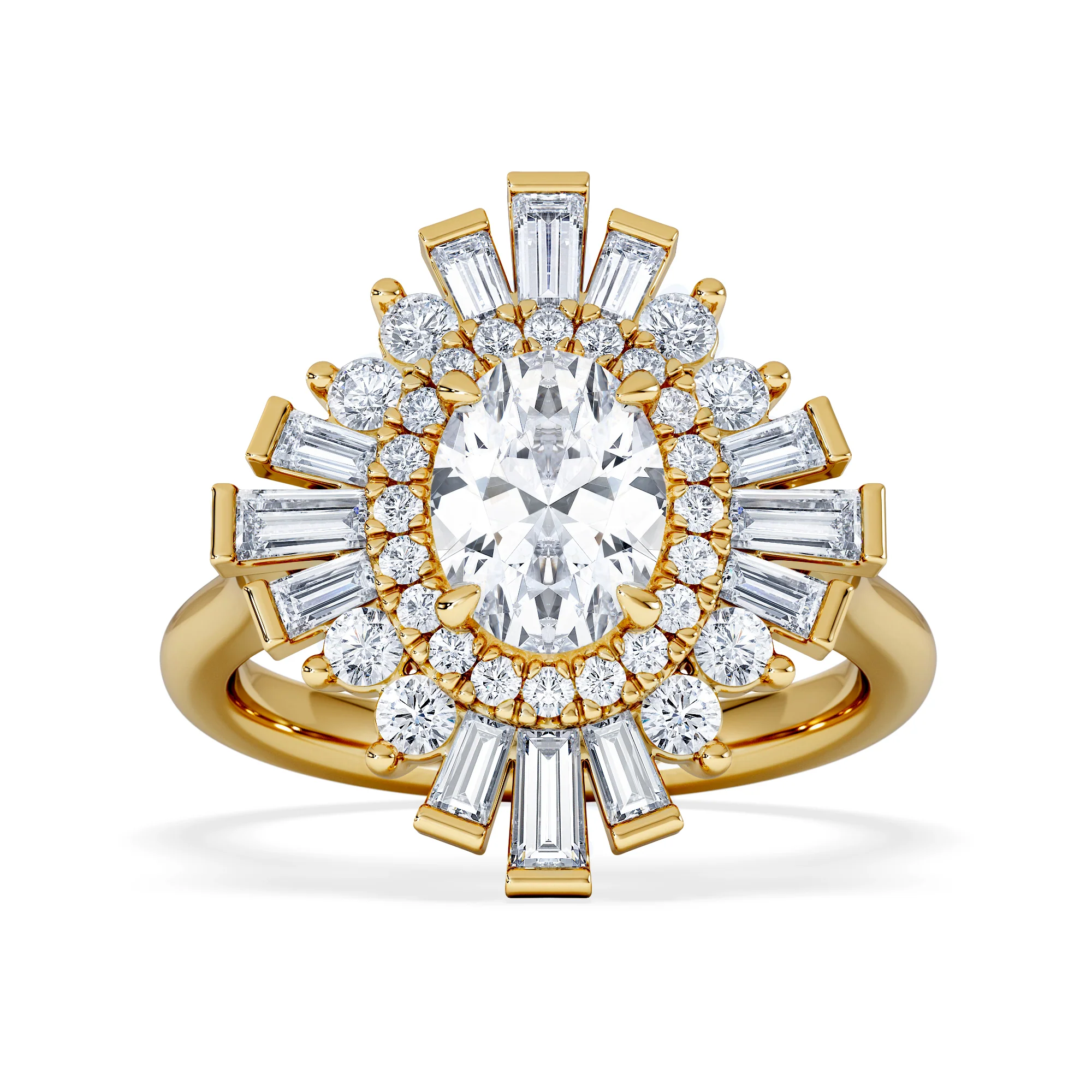 The Radiance Lab Diamond Ring 2.00ct H/SI SetI in 9K Gold - Image 7