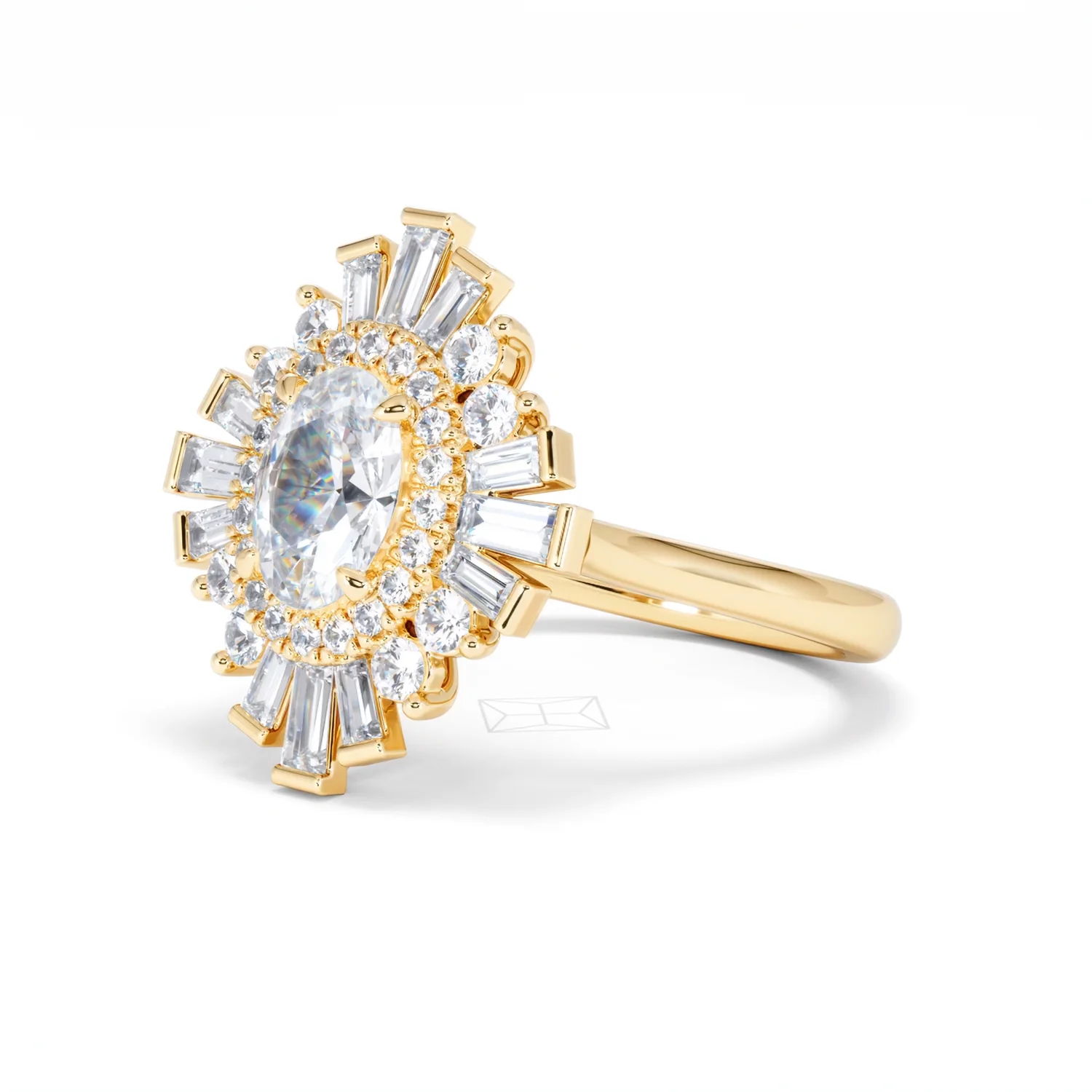 The Radiance Lab Diamond Ring 2.00ct H/SI SetI in 9K Gold - Image 81