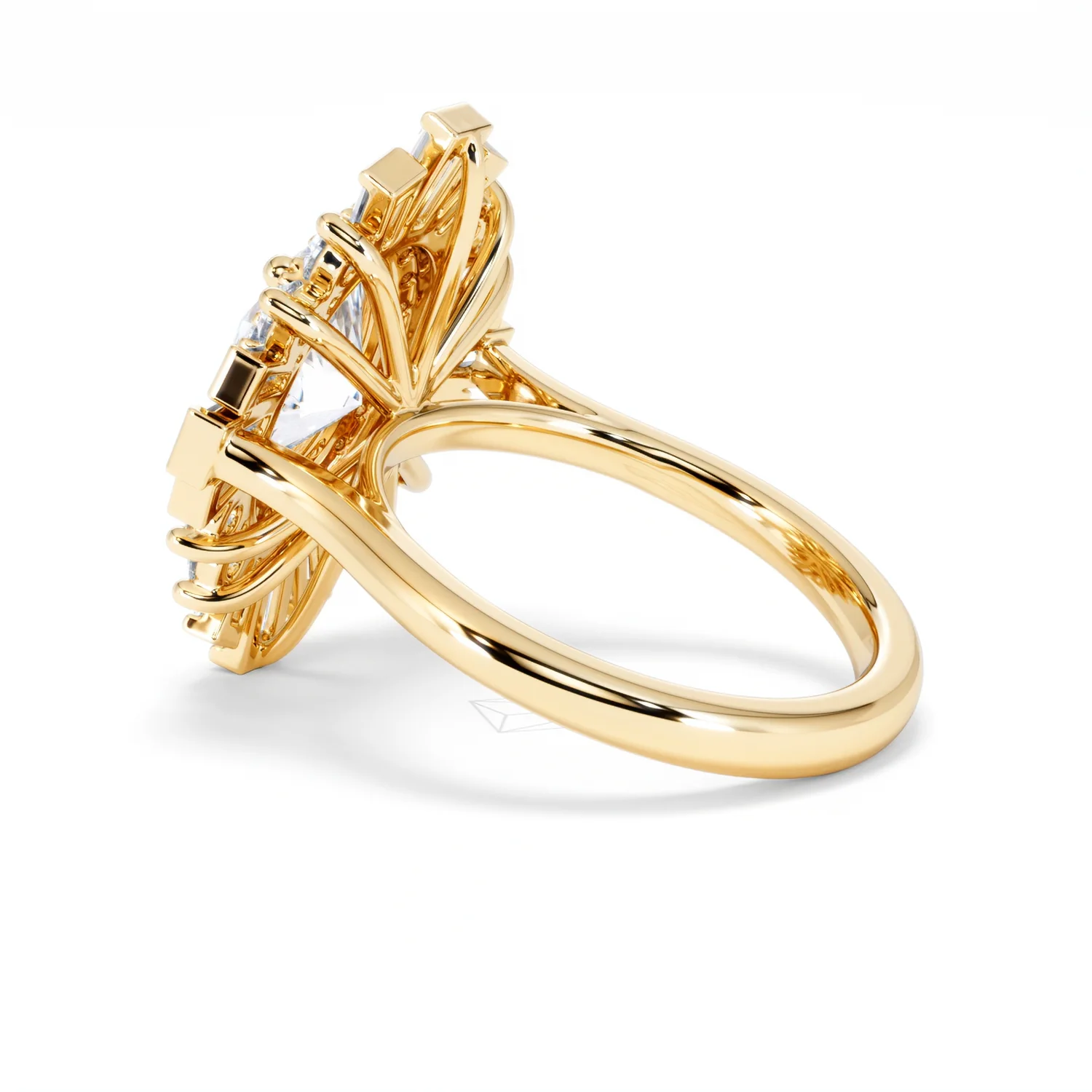 The Radiance Lab Diamond Ring 3.35ct H/SI SetI in 18K Gold - Image 63