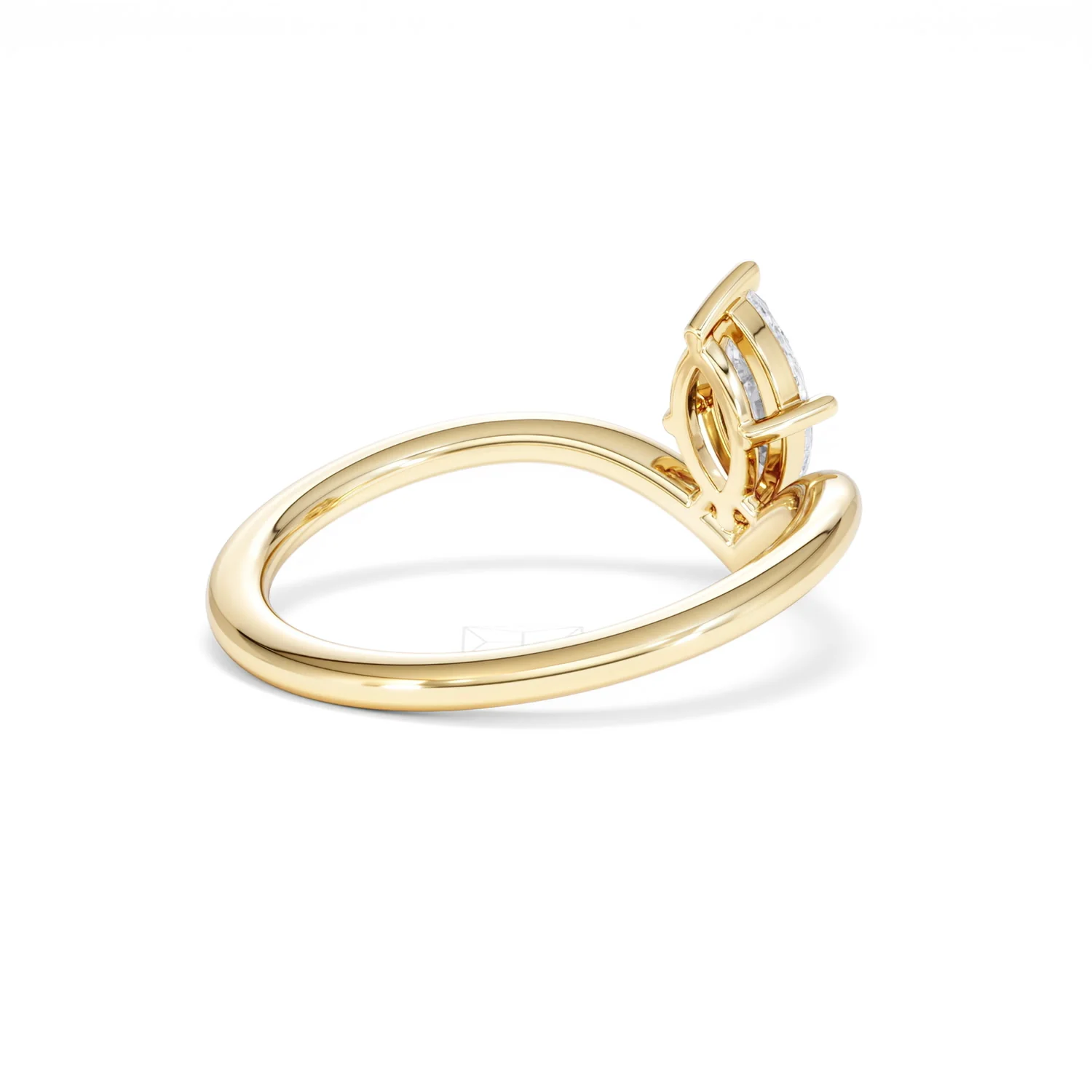 Vela 0.50ct Marquise Cut Lab Diamond Solitaire Engagement Ring in 18K Yellow Gold - Image 38