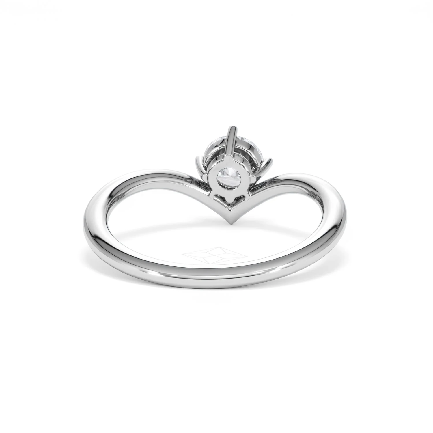 Vela 0.50ct Round Cut Lab Diamond Solitaire Engagement Ring in Platinum - Image 46
