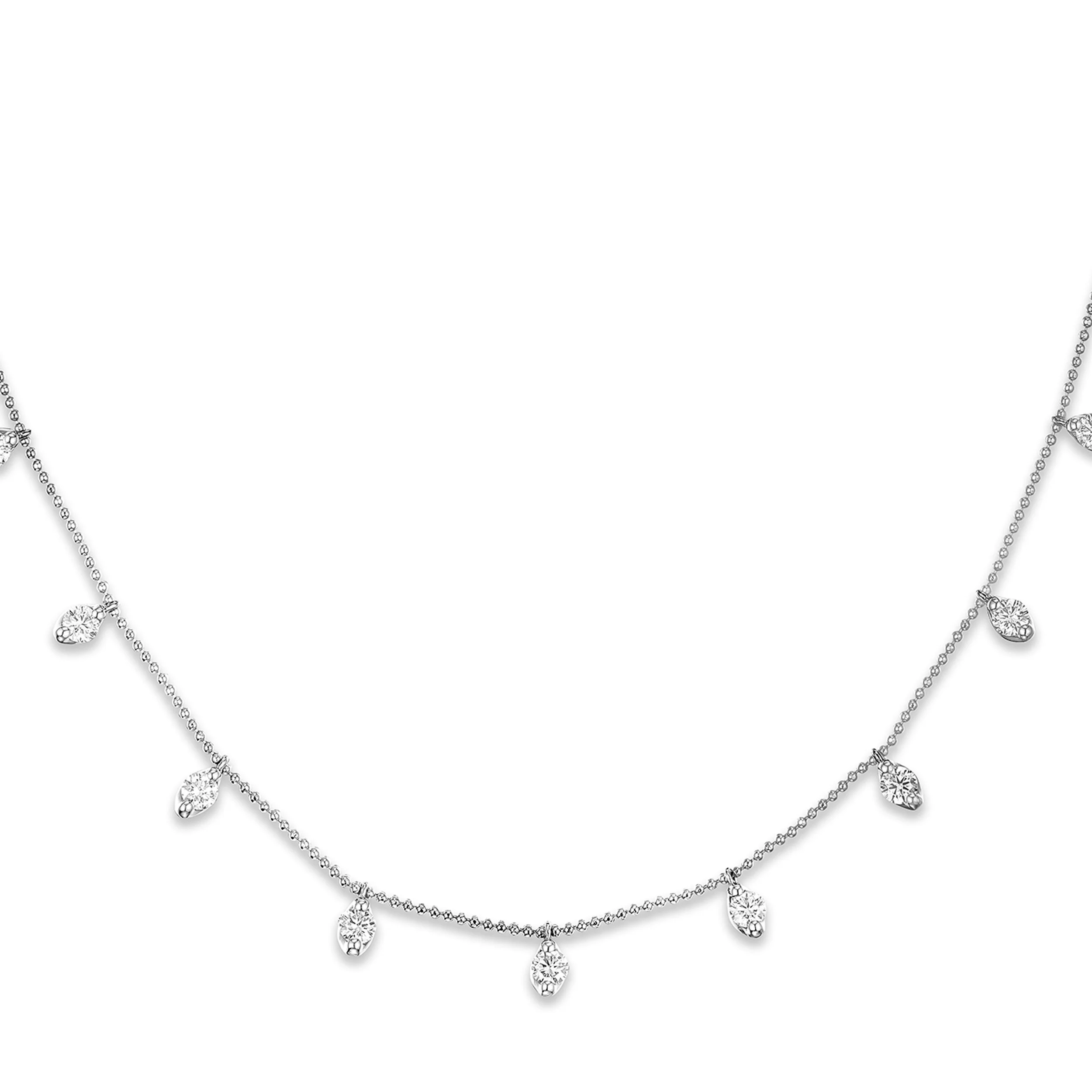 Vivara Lab Diamond Necklace 2.00ct H/SI in 9K White Gold - Image 5